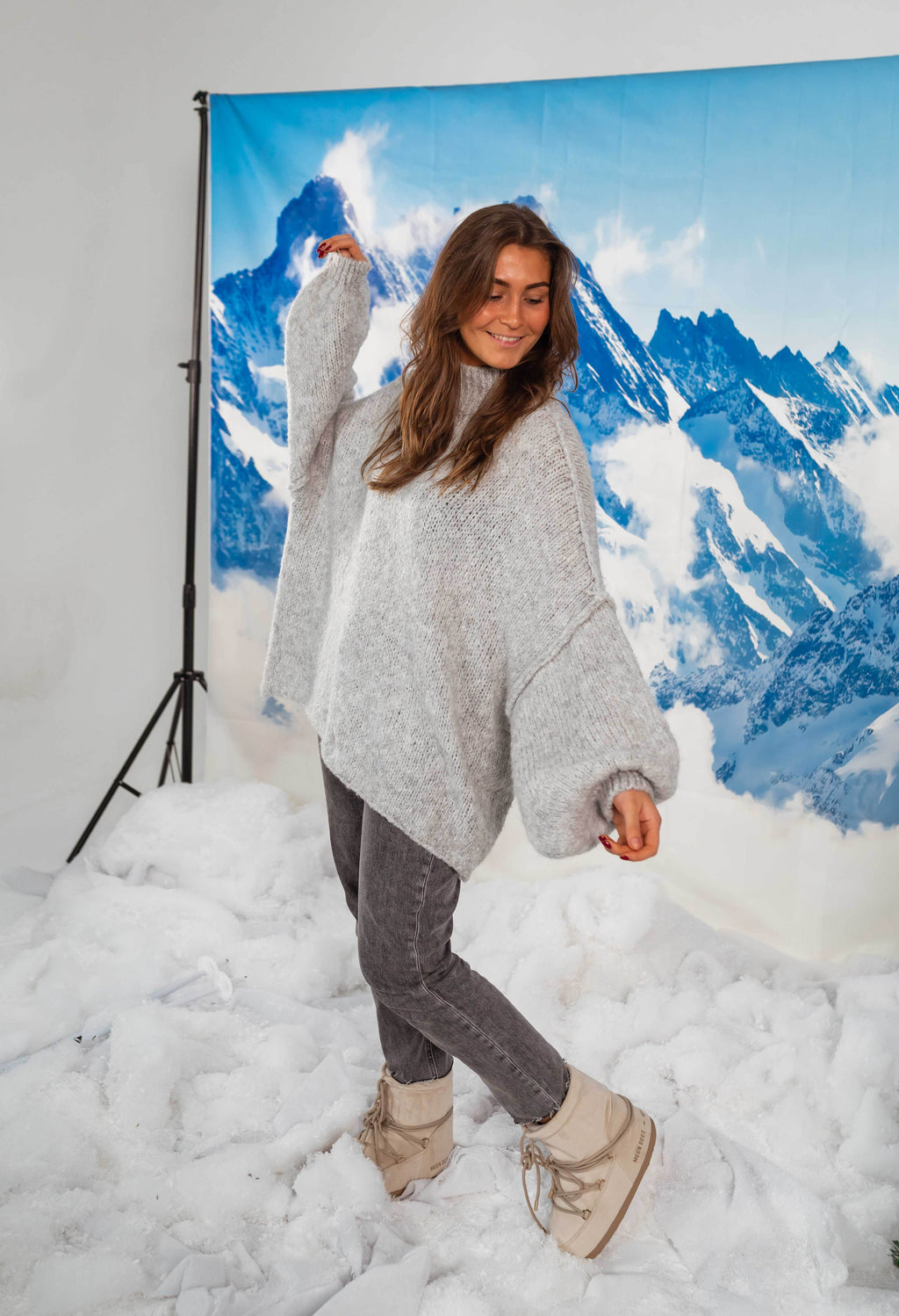 Matteo sweater - grey