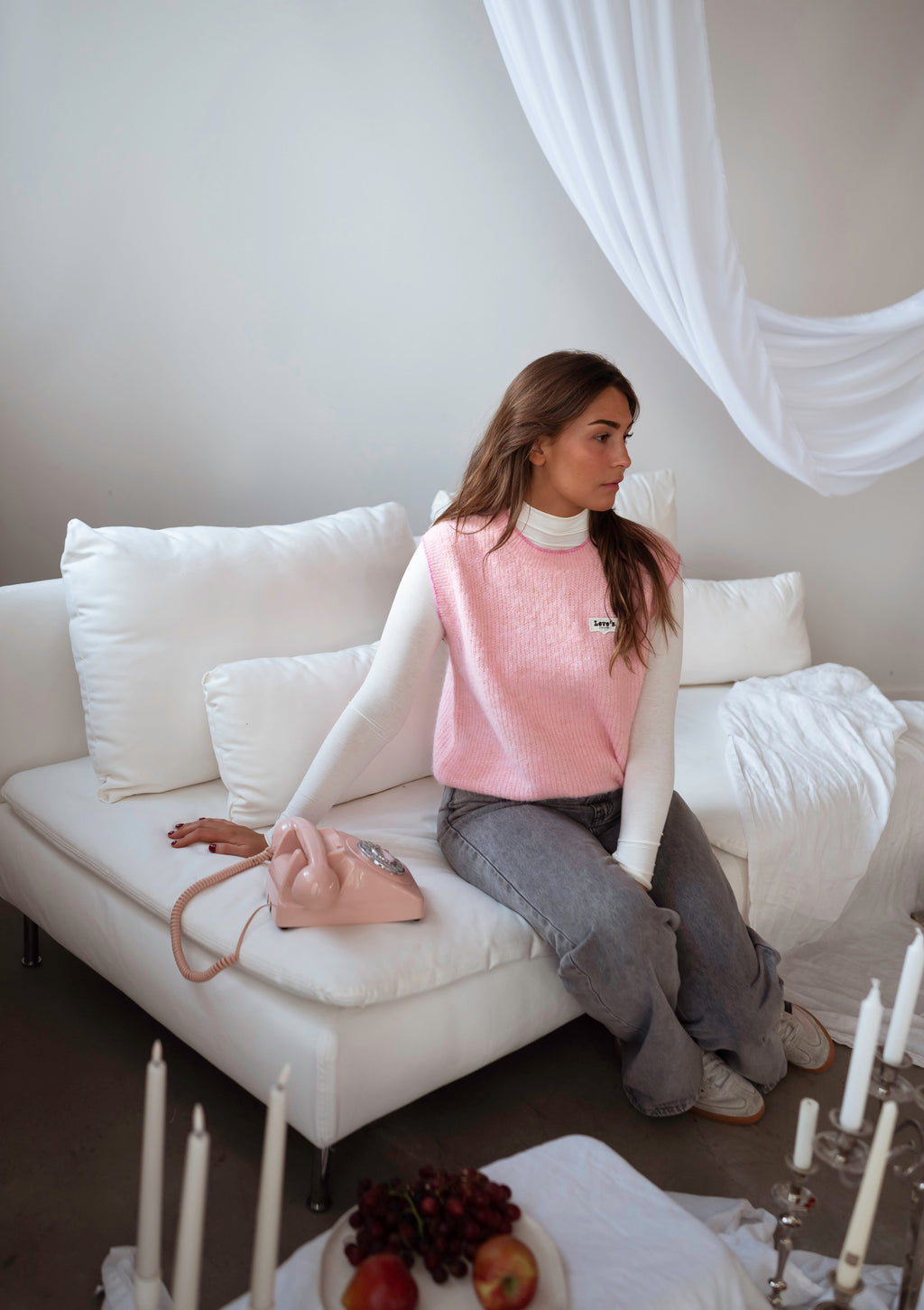 Mina sweater - pink