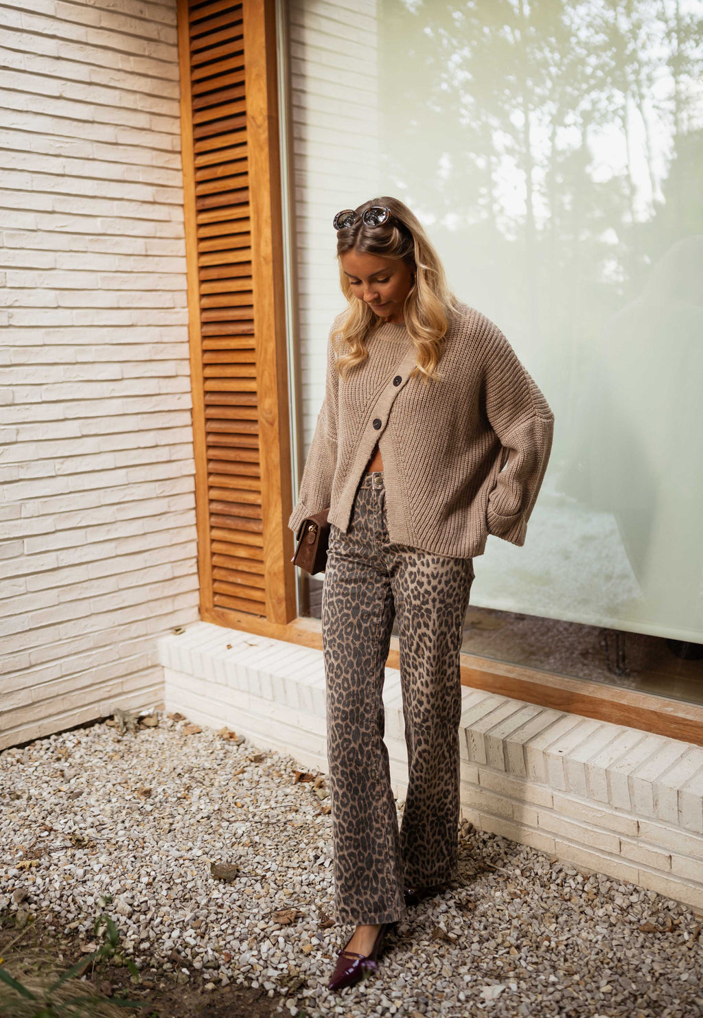 Pull Ozzie - taupe