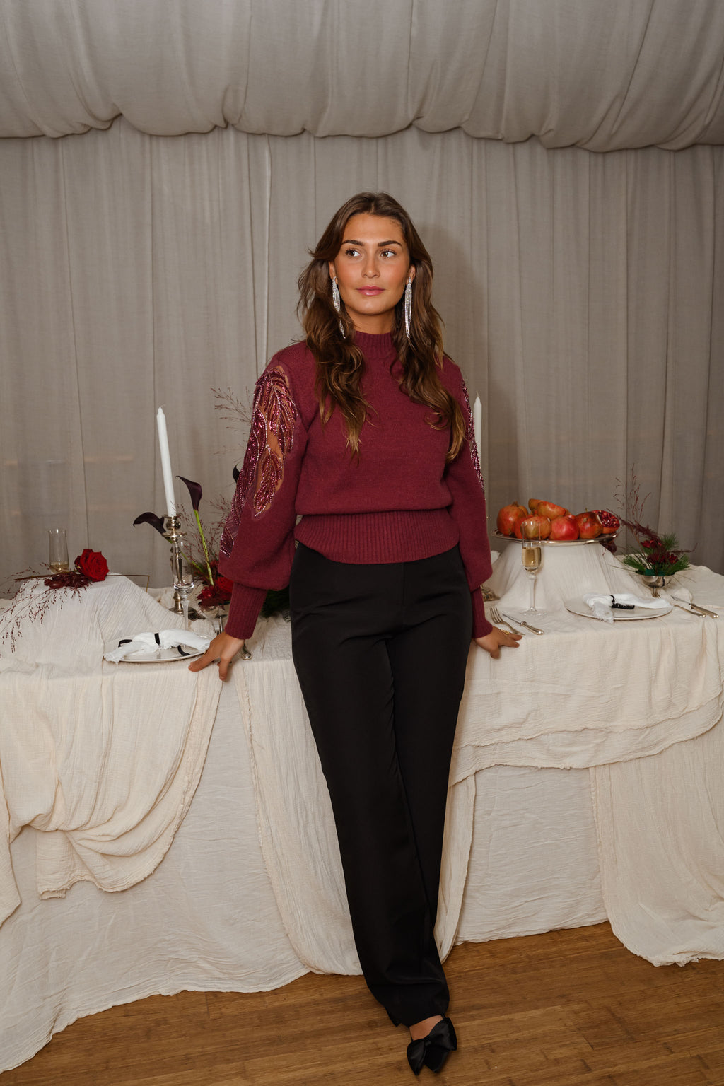 Pull Pierre -  bordeaux