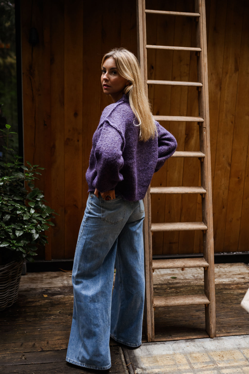 Pull Romeo - mauve