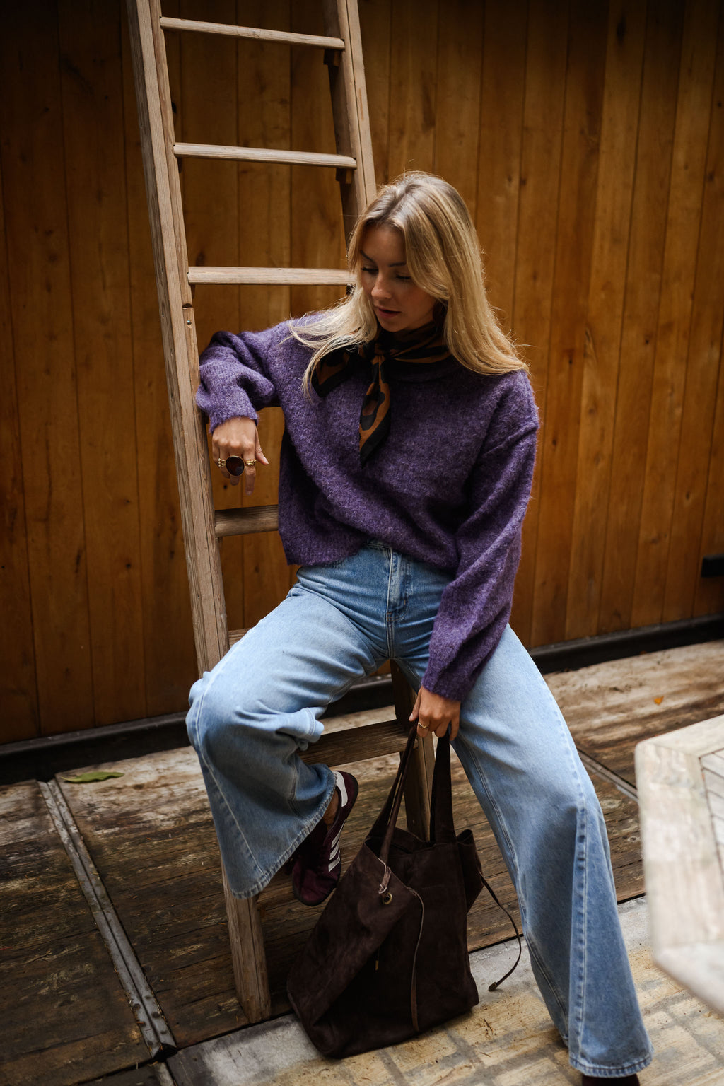 Pull Romeo - mauve