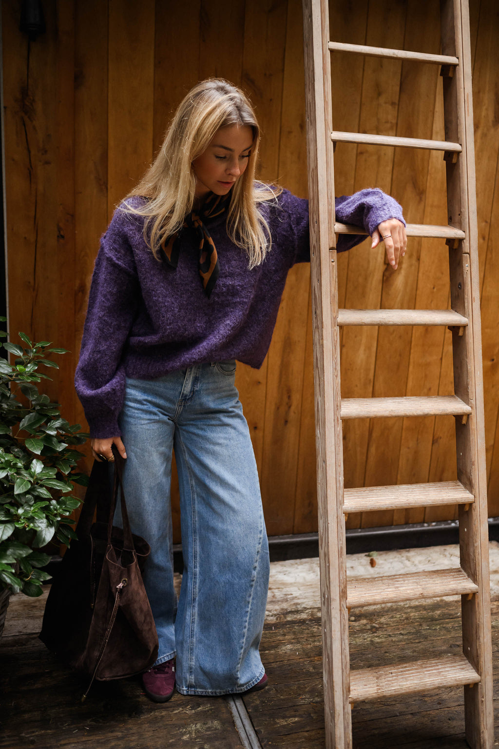 Pull Romeo - mauve