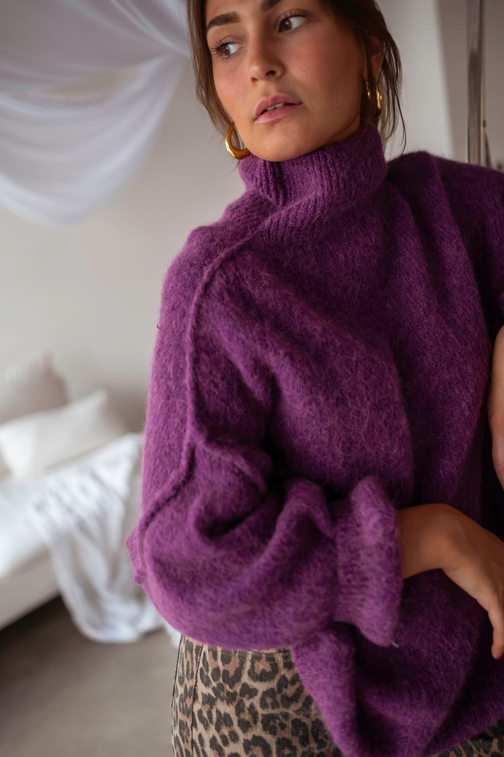 Solia sweater - plum