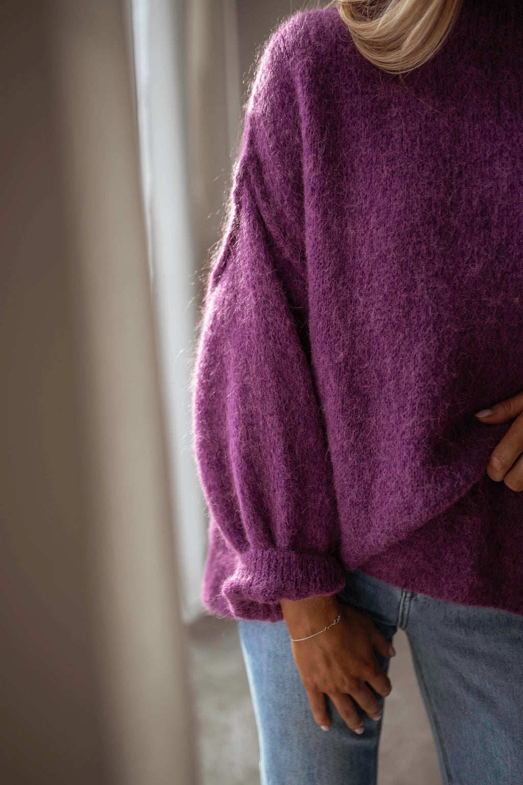 Solia sweater - plum