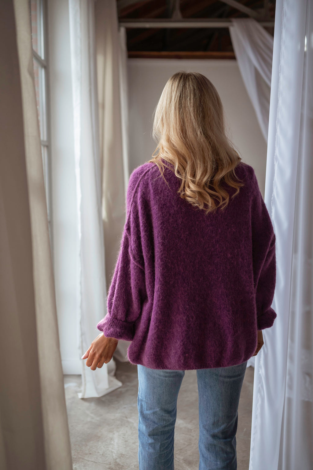 Solia sweater - plum