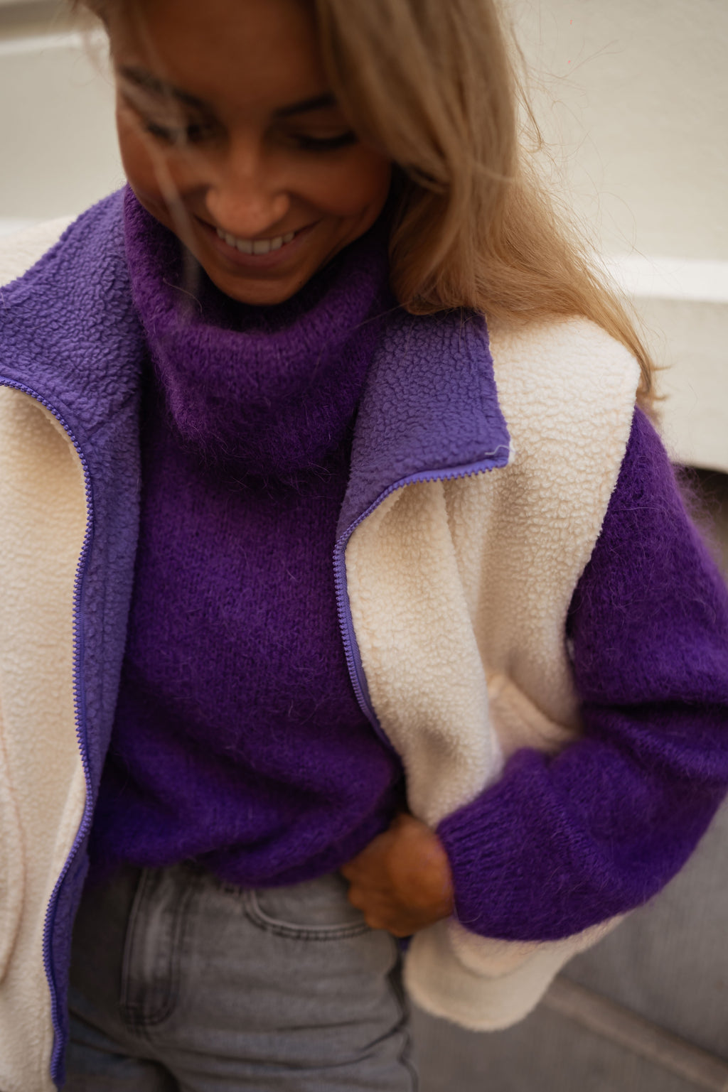 Sylvain sweater - purple