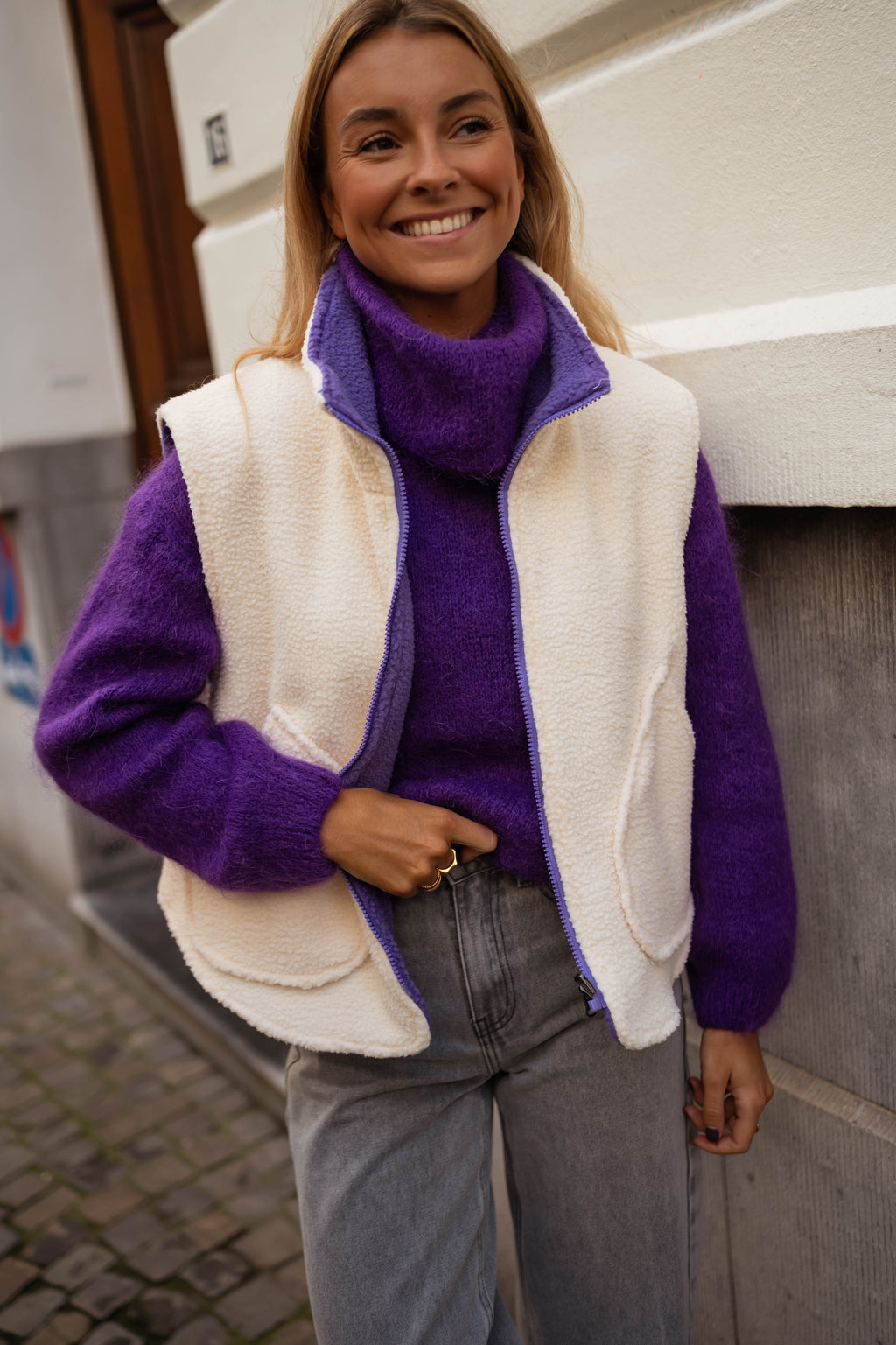 Sylvain sweater - purple