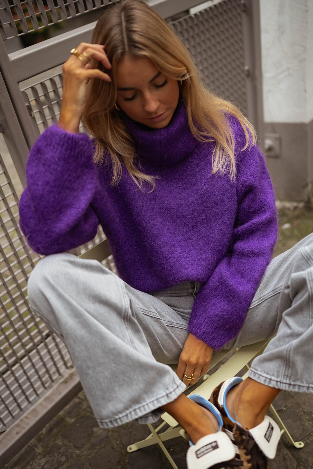 Sylvain sweater - purple