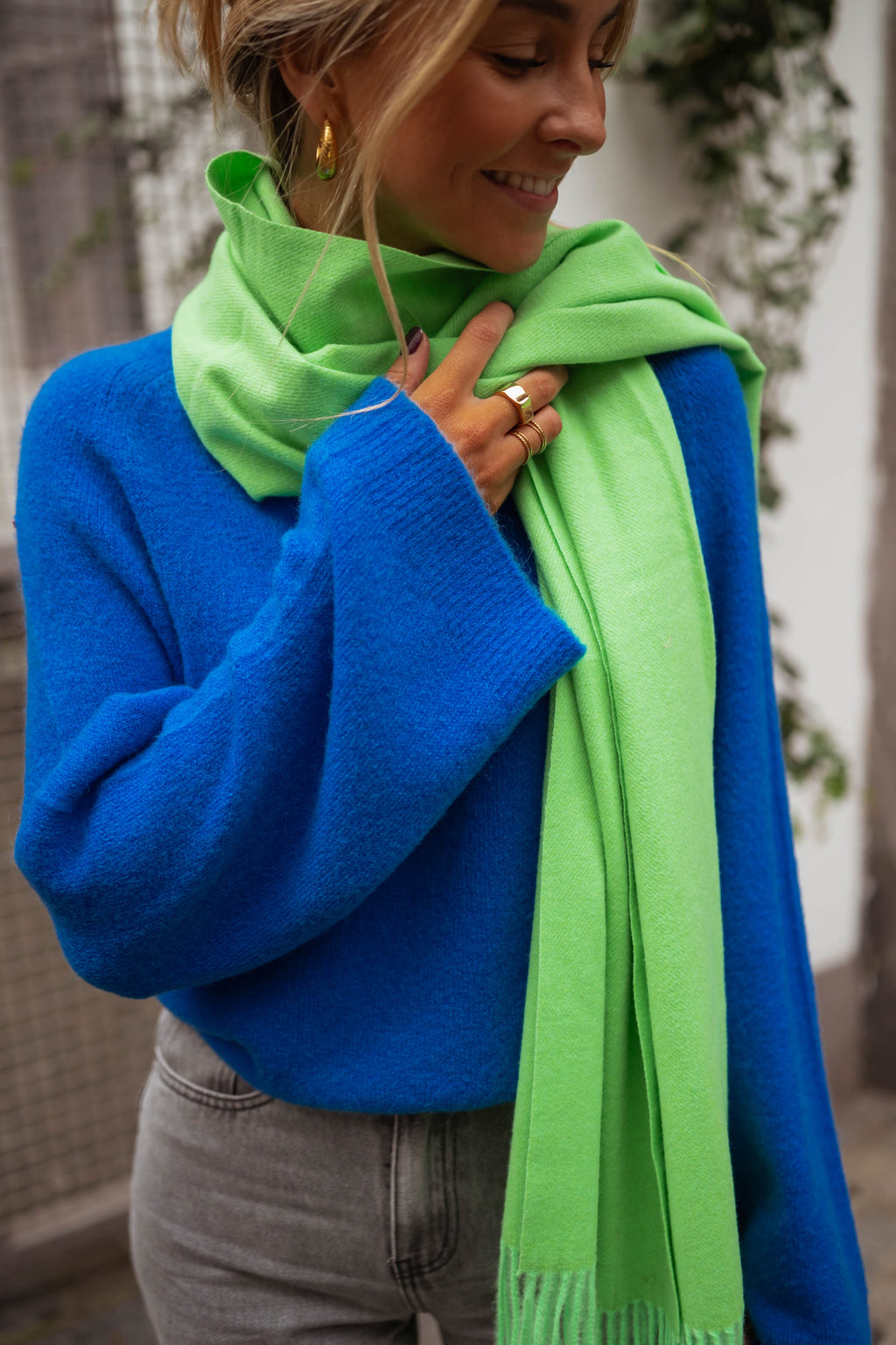 Wallas sweater - blue
