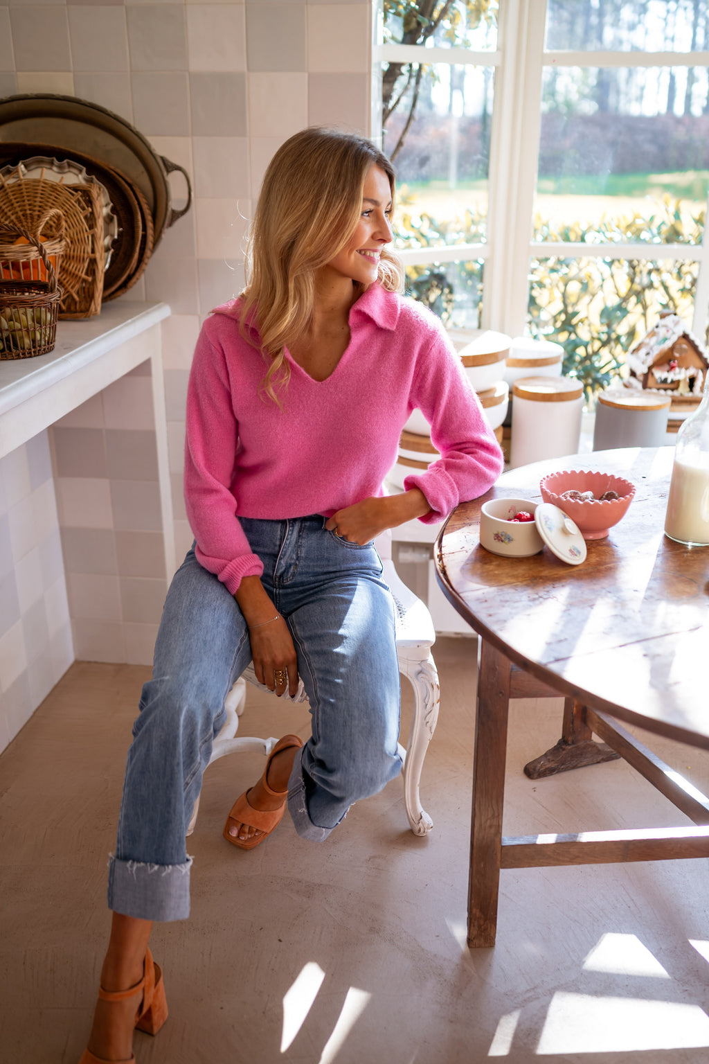 Pull Yvette - rose