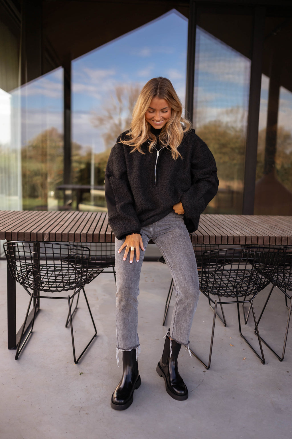 Esther sweater - black