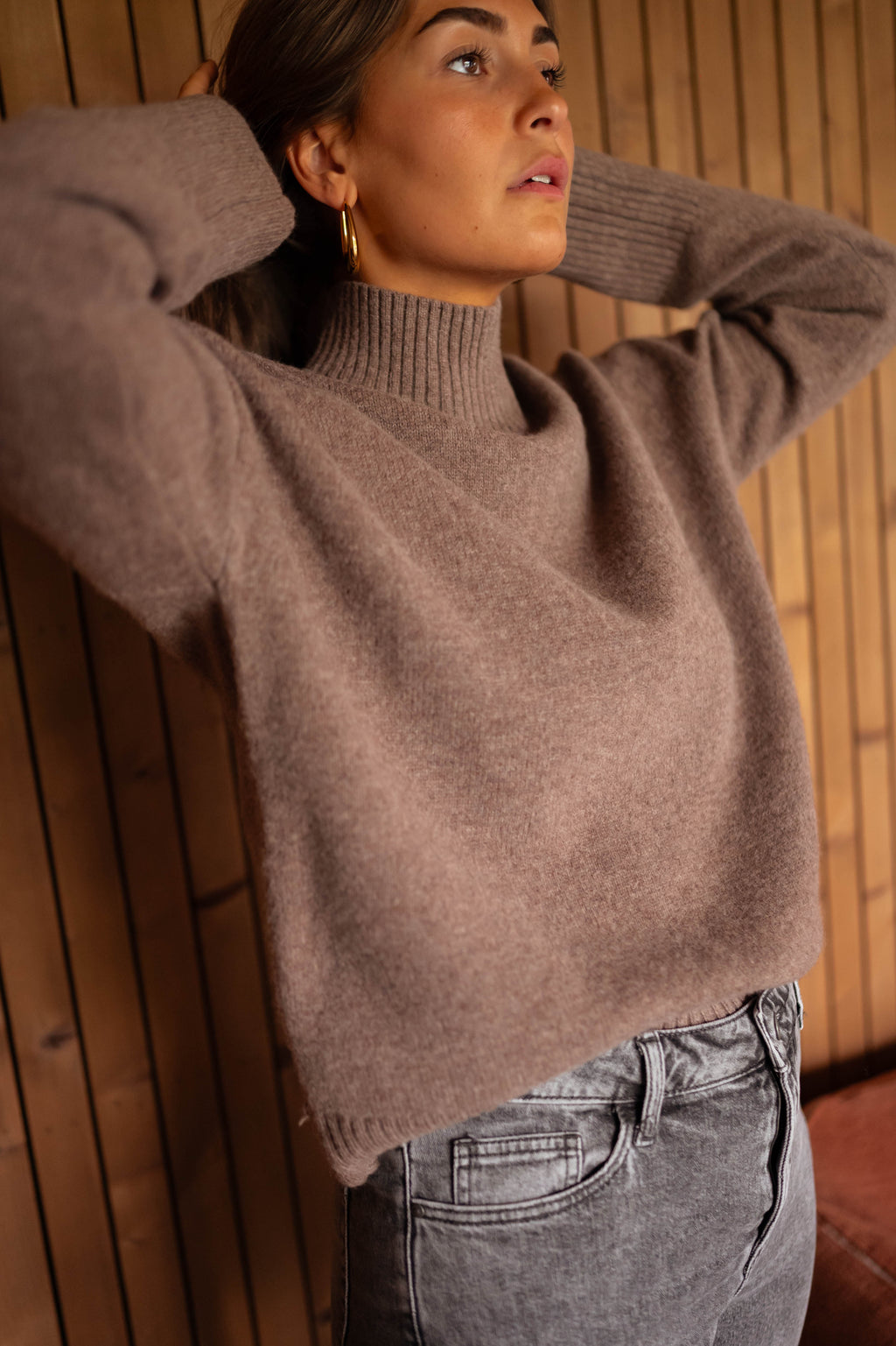 Pull Gawen - chocolat