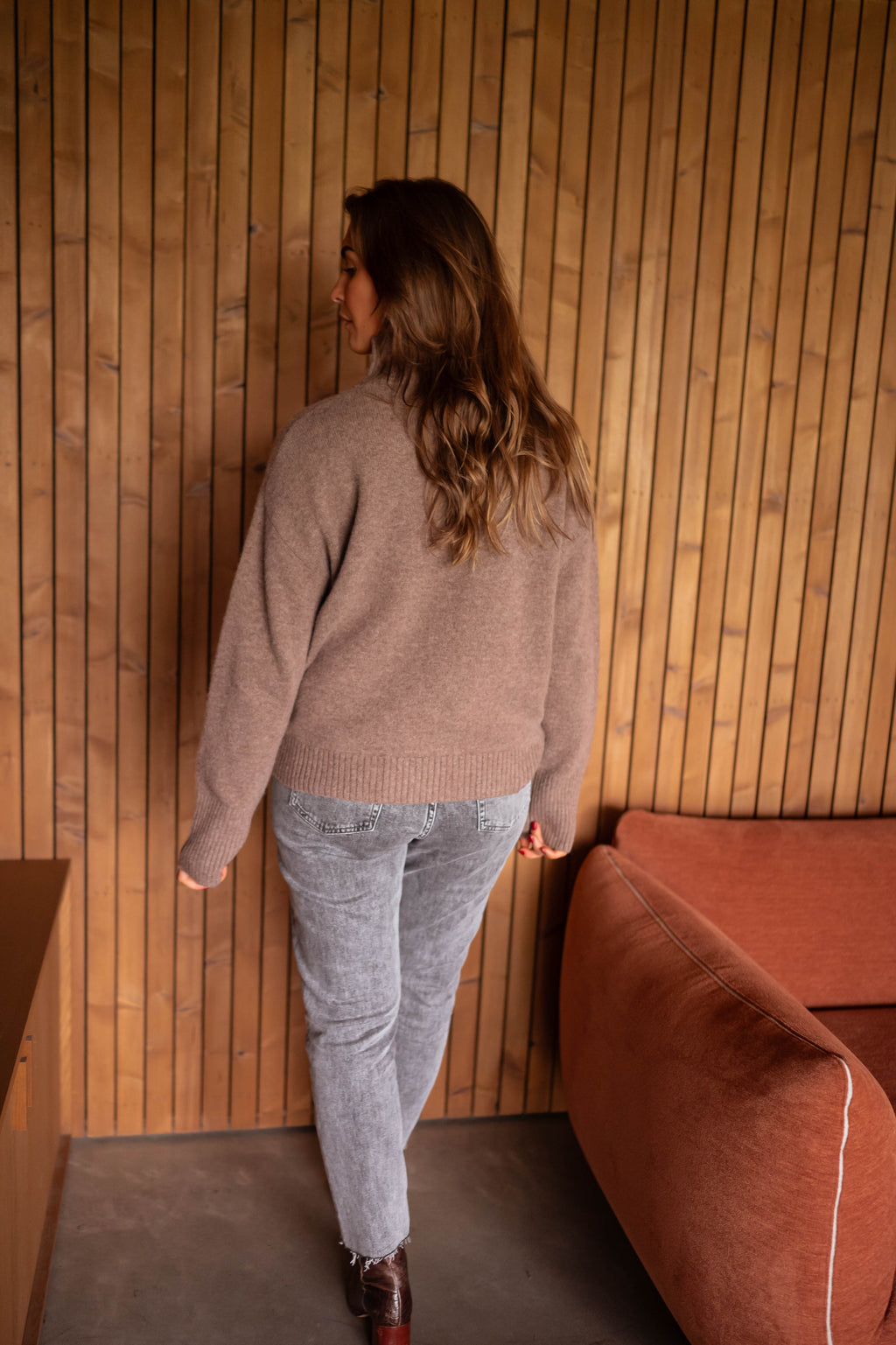 Pull Gawen - chocolat