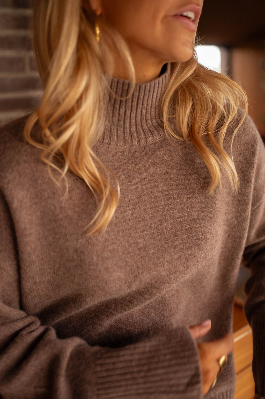 Pull Gawen - chocolat