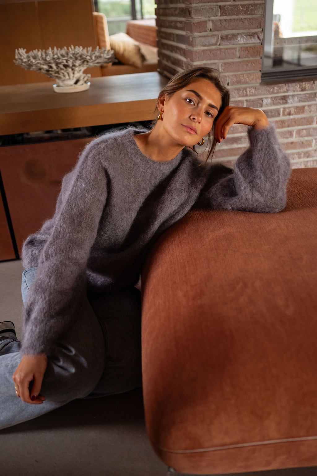 Pull Pieter - gris