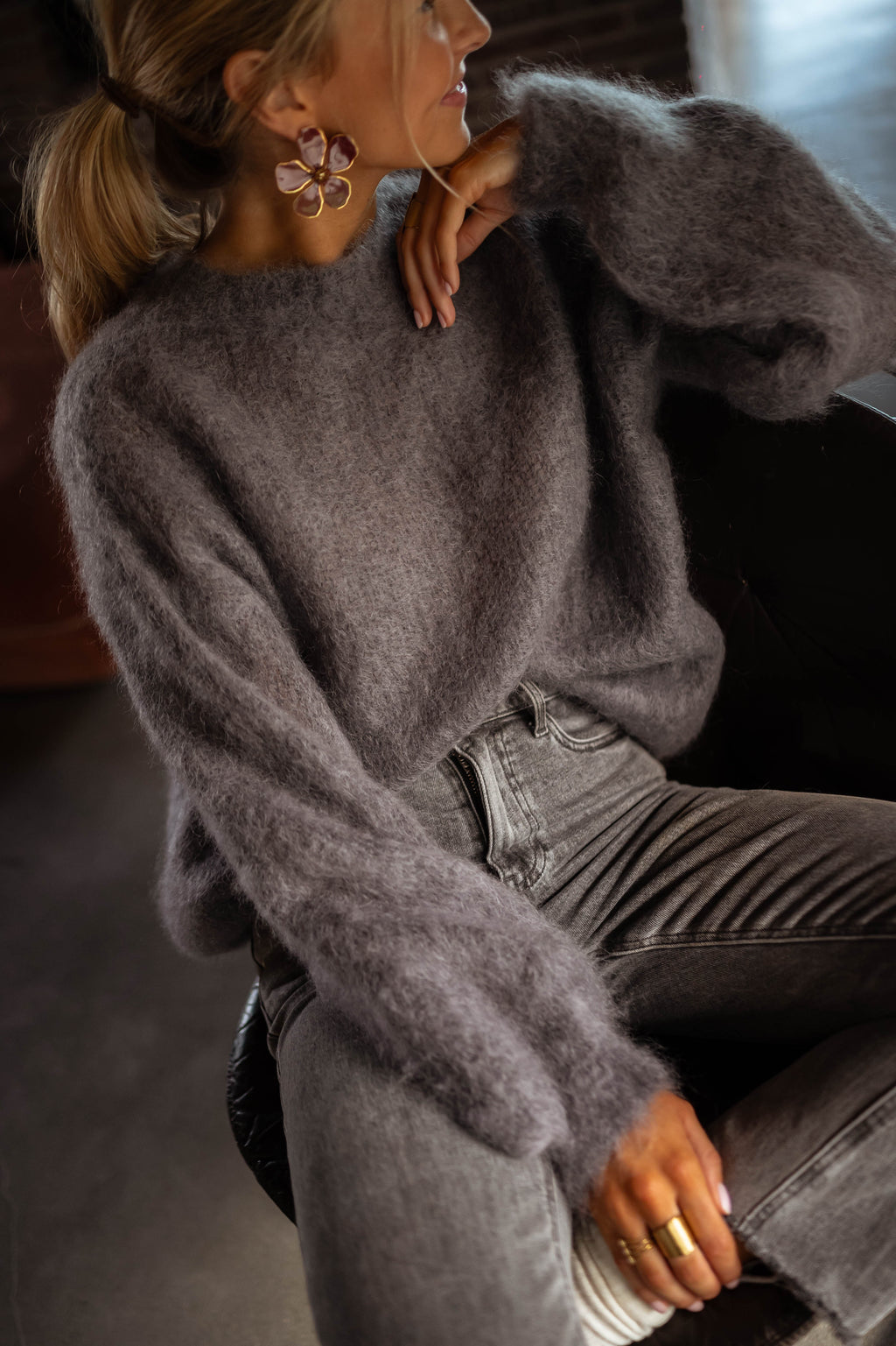 Pull Pieter - gris