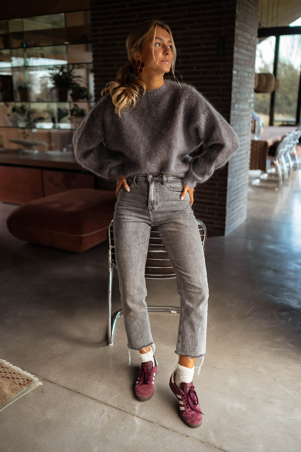 Pull Pieter - gris