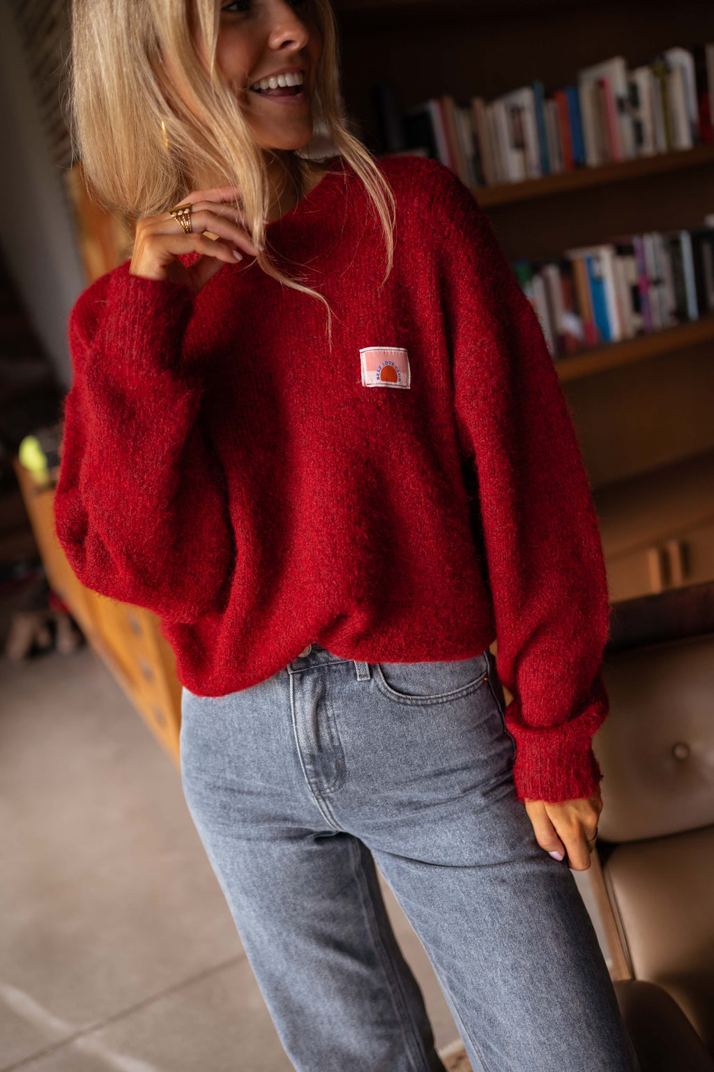 Teri sweater - burgundy by EC