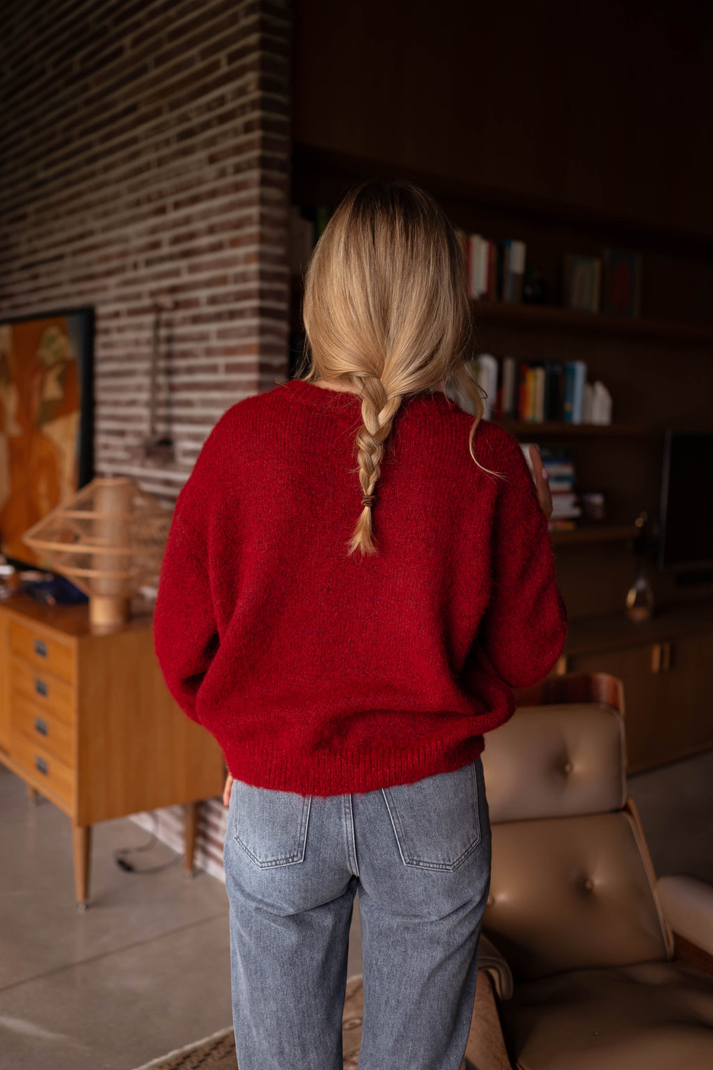 Teri sweater - burgundy by EC