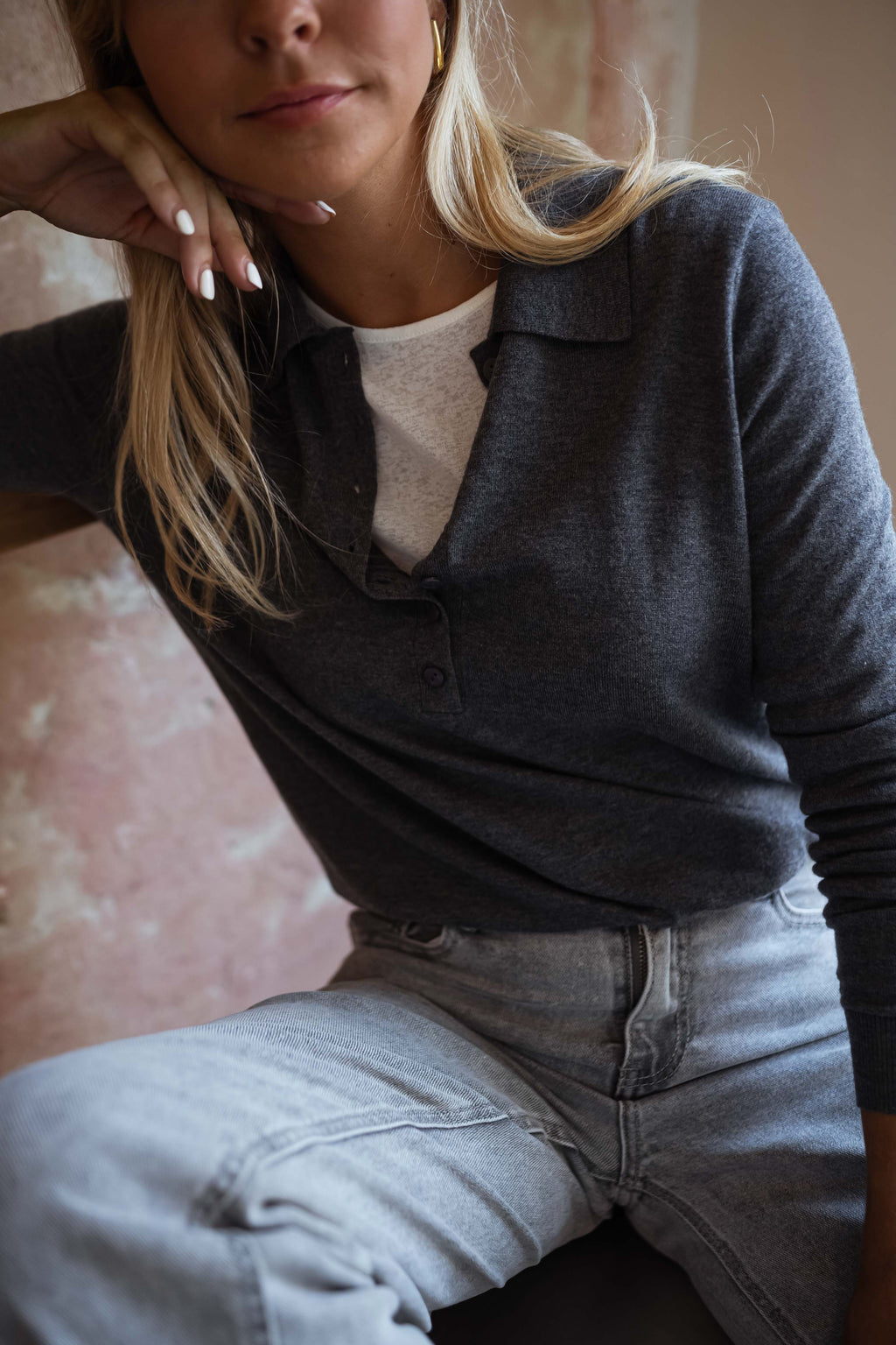 Pull Jeremiah - gris