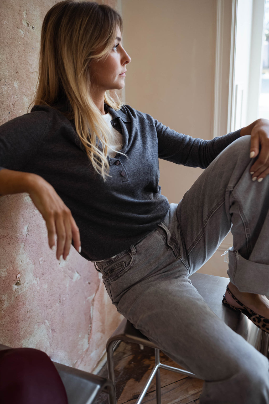 Pull Jeremiah - gris