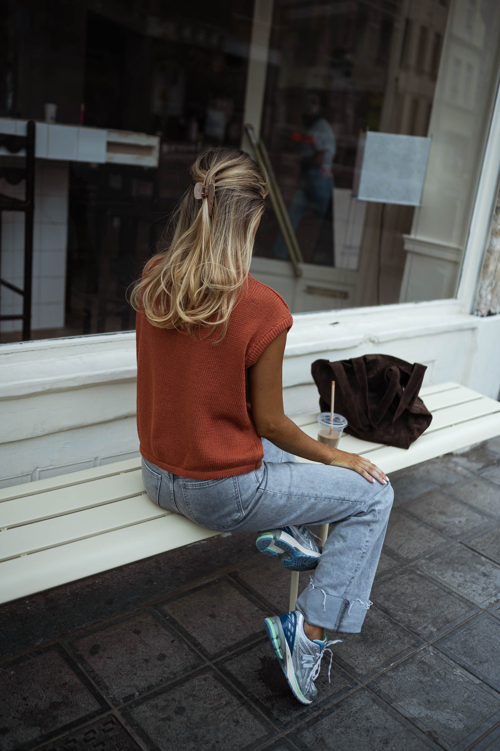 Pull Kathia - terracotta
