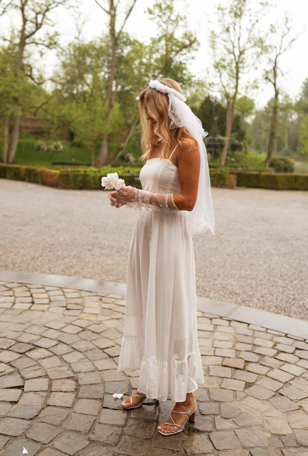 Abygaelle dress - white