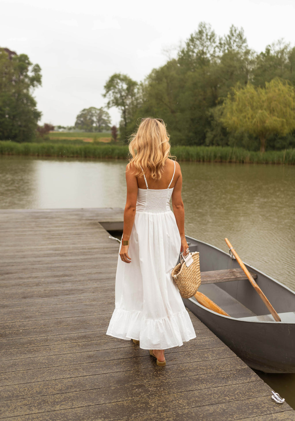 Abygaelle dress - white