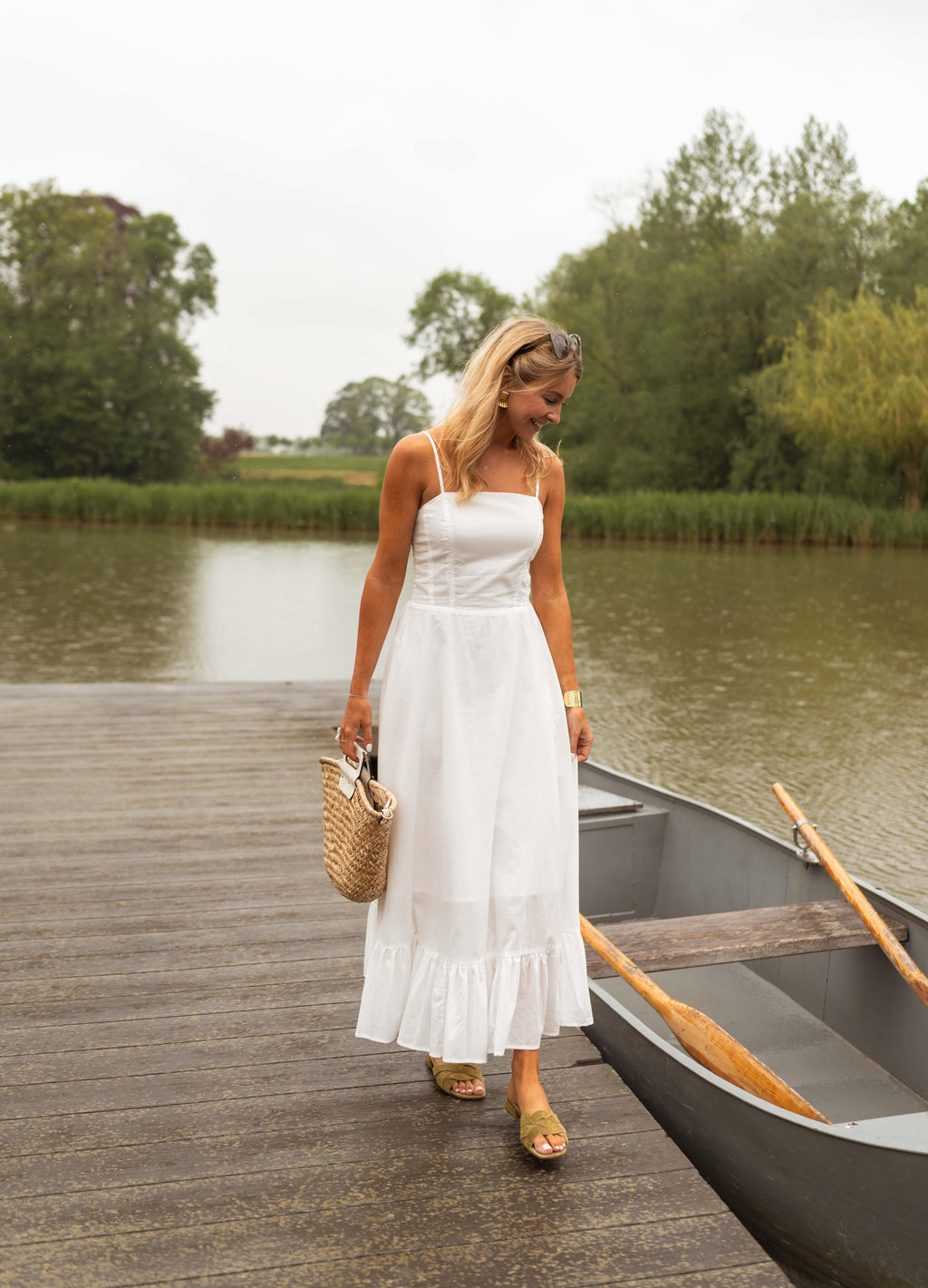Abygaelle dress - white