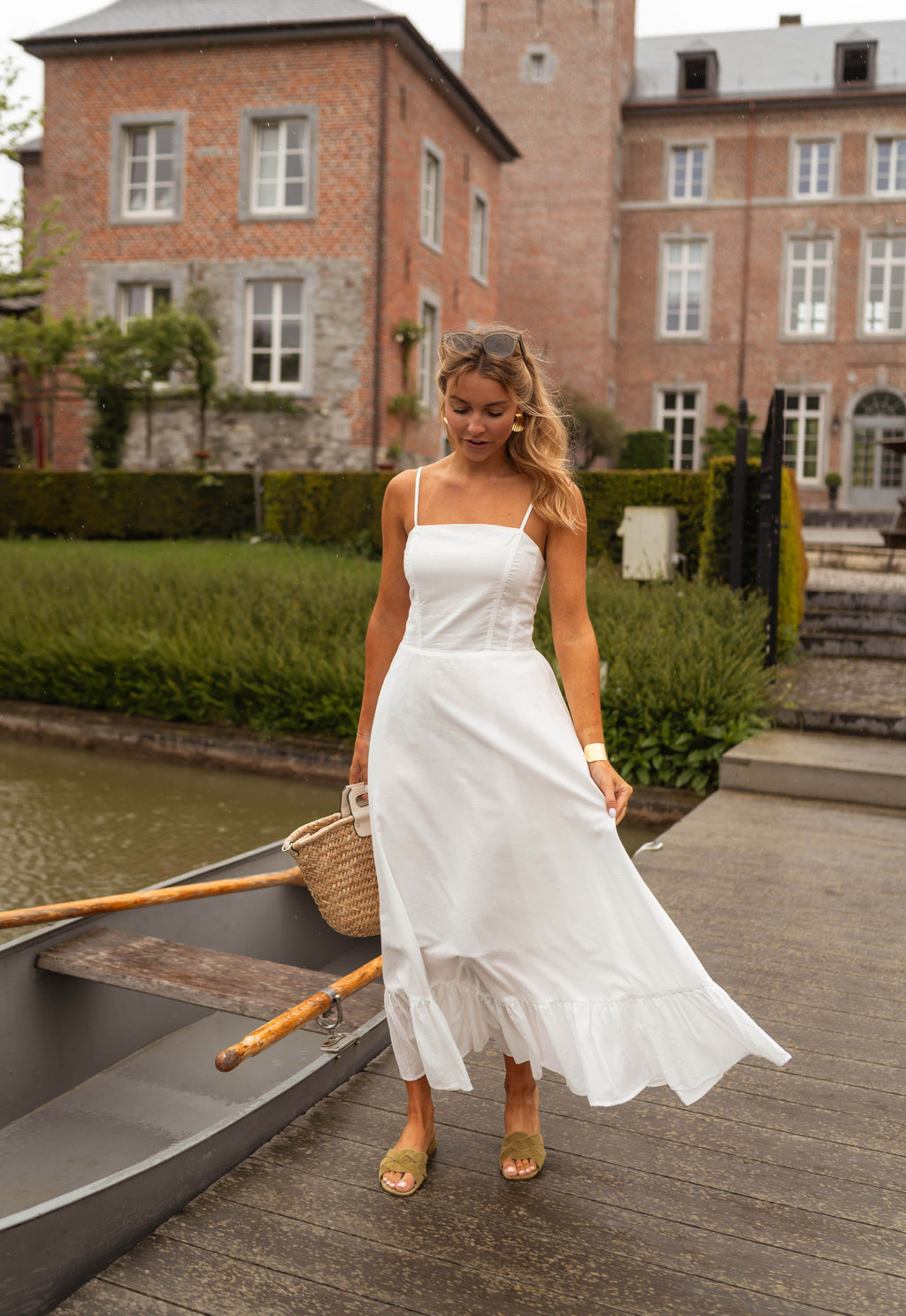 Abygaelle dress - white