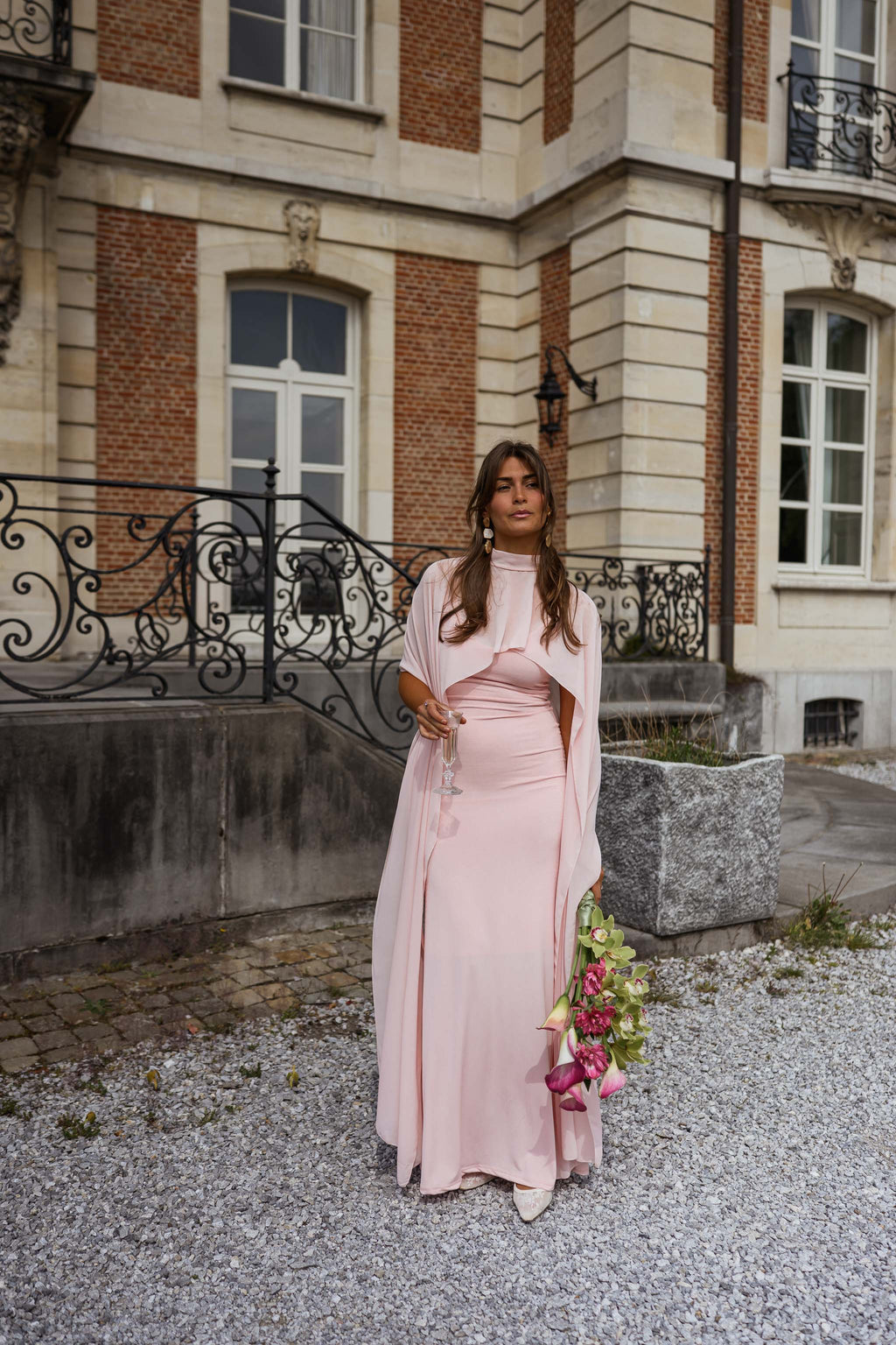 Robe Adam - Rose Clair - Cérémonie – Easy Clothes