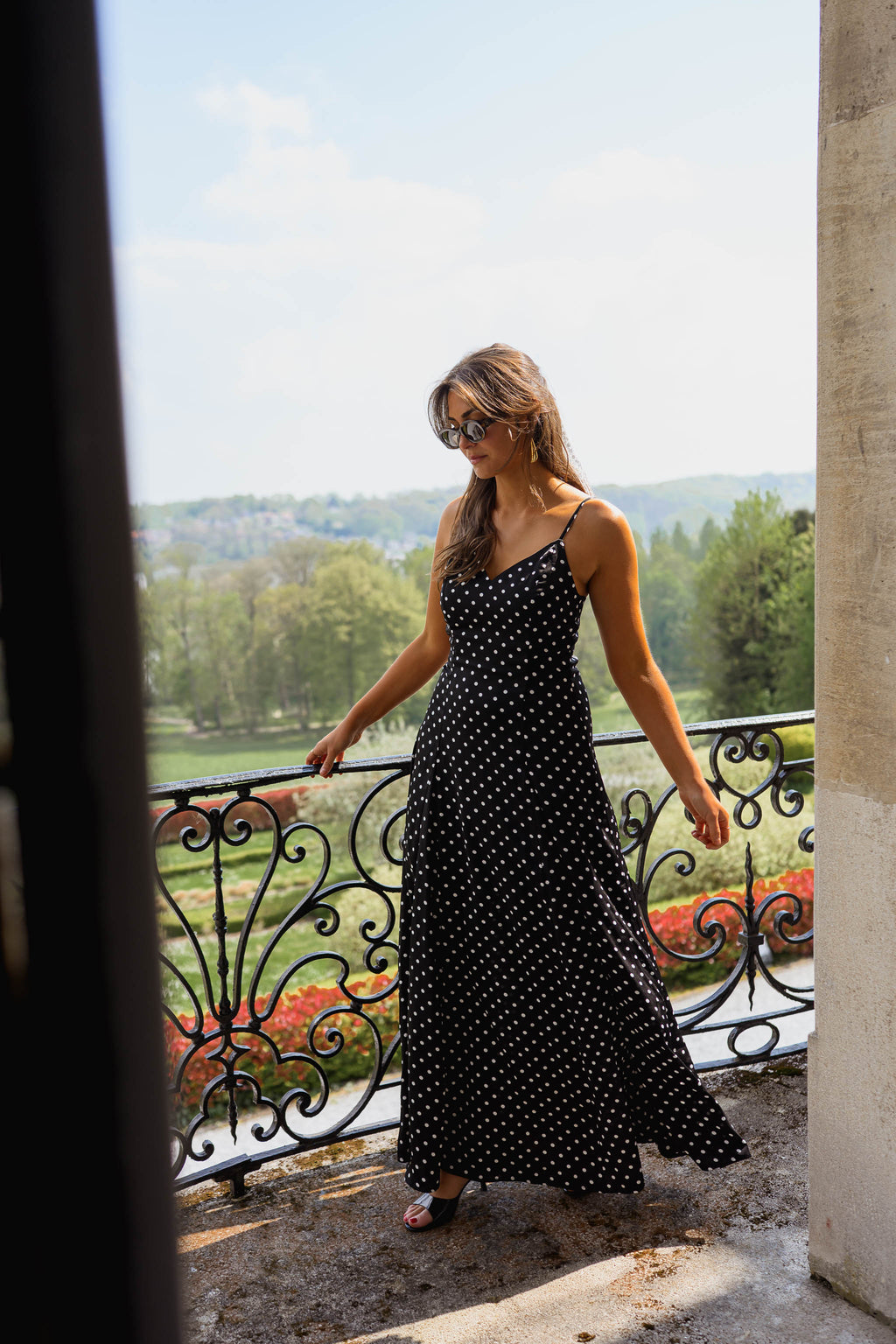 Adelaide Dress - Black Polka Dot - Formal Easy Clothes Adelaide Dress - Black Polka Dot - Formal Easy Clothes