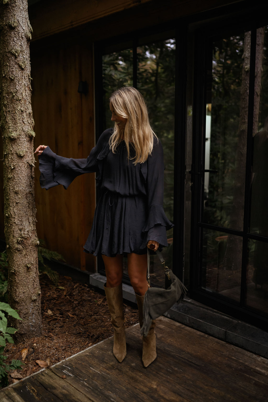 Robe Audrina - noire