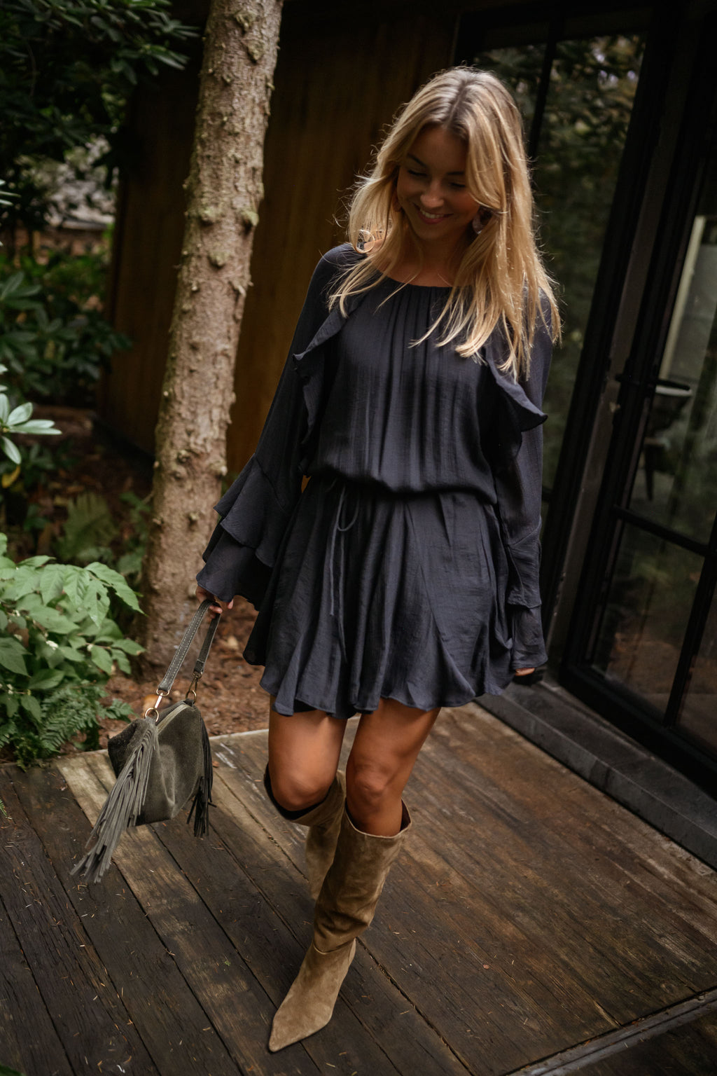 Robe Audrina - noire
