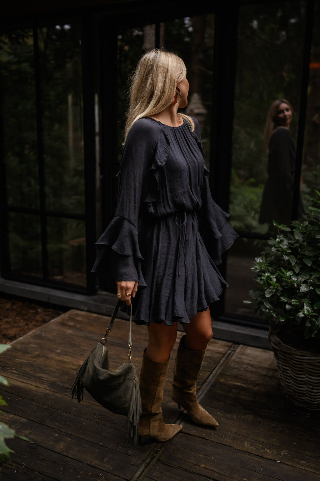 Robe Audrina - noire