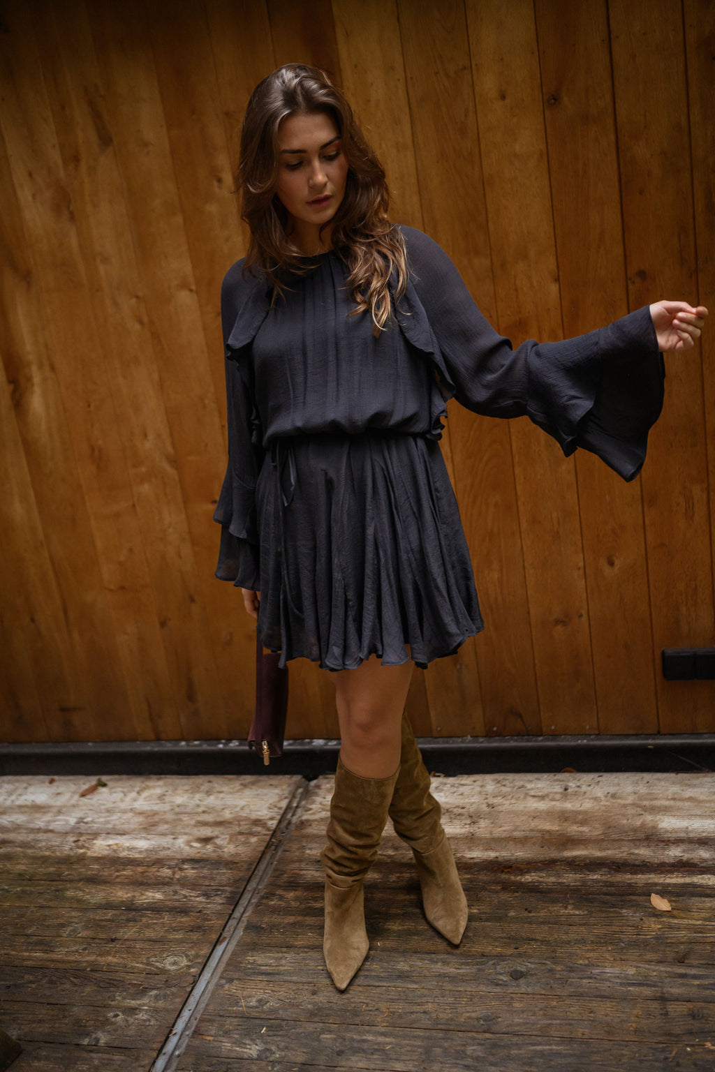 Robe Audrina - noire