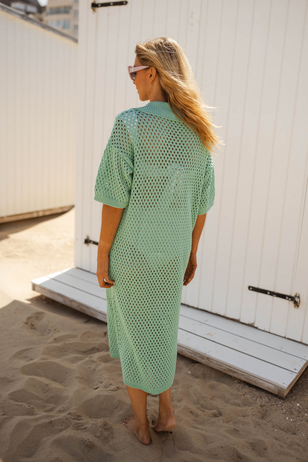 Beach dress - turquoise