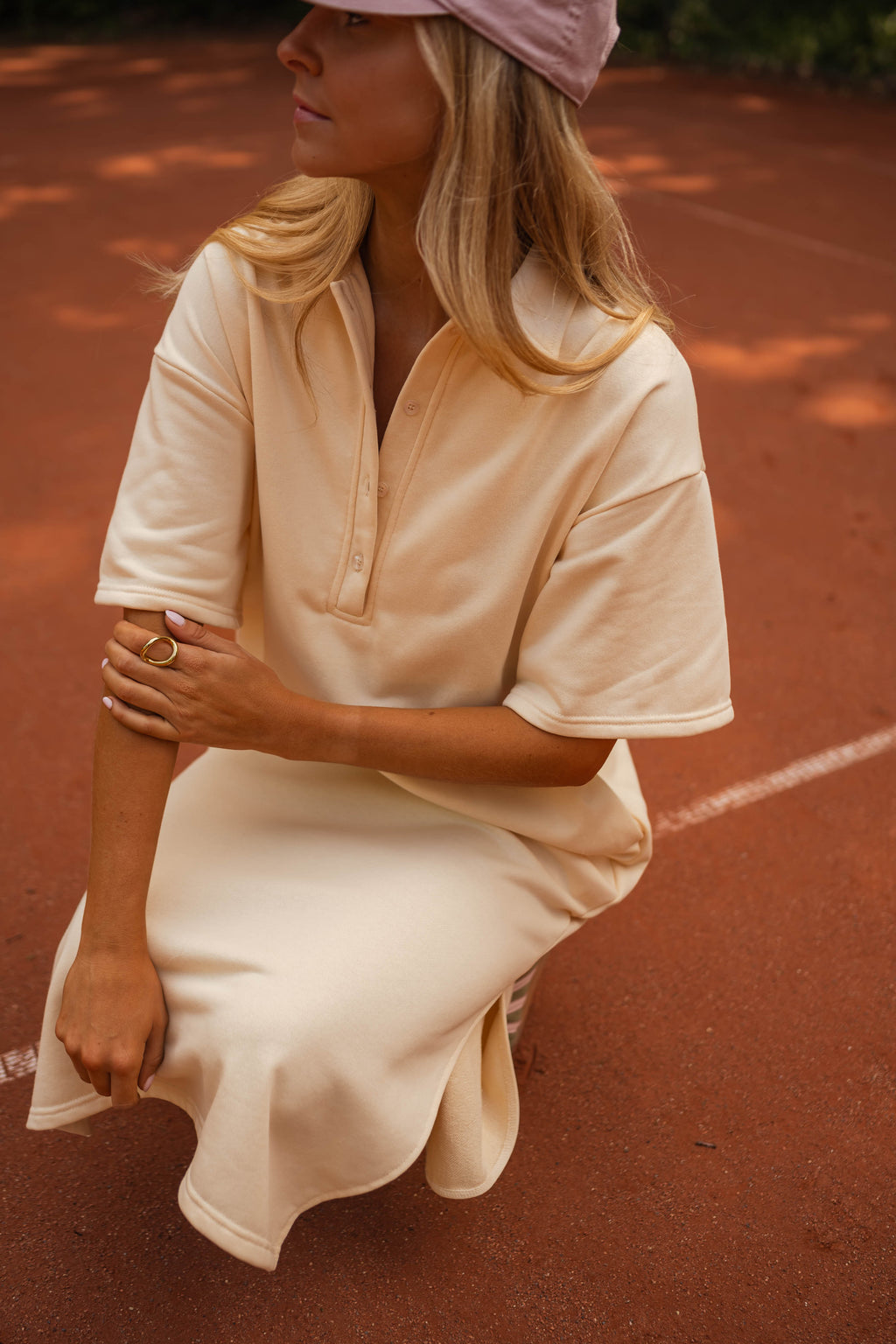 Robe Carmela - jaune pâle