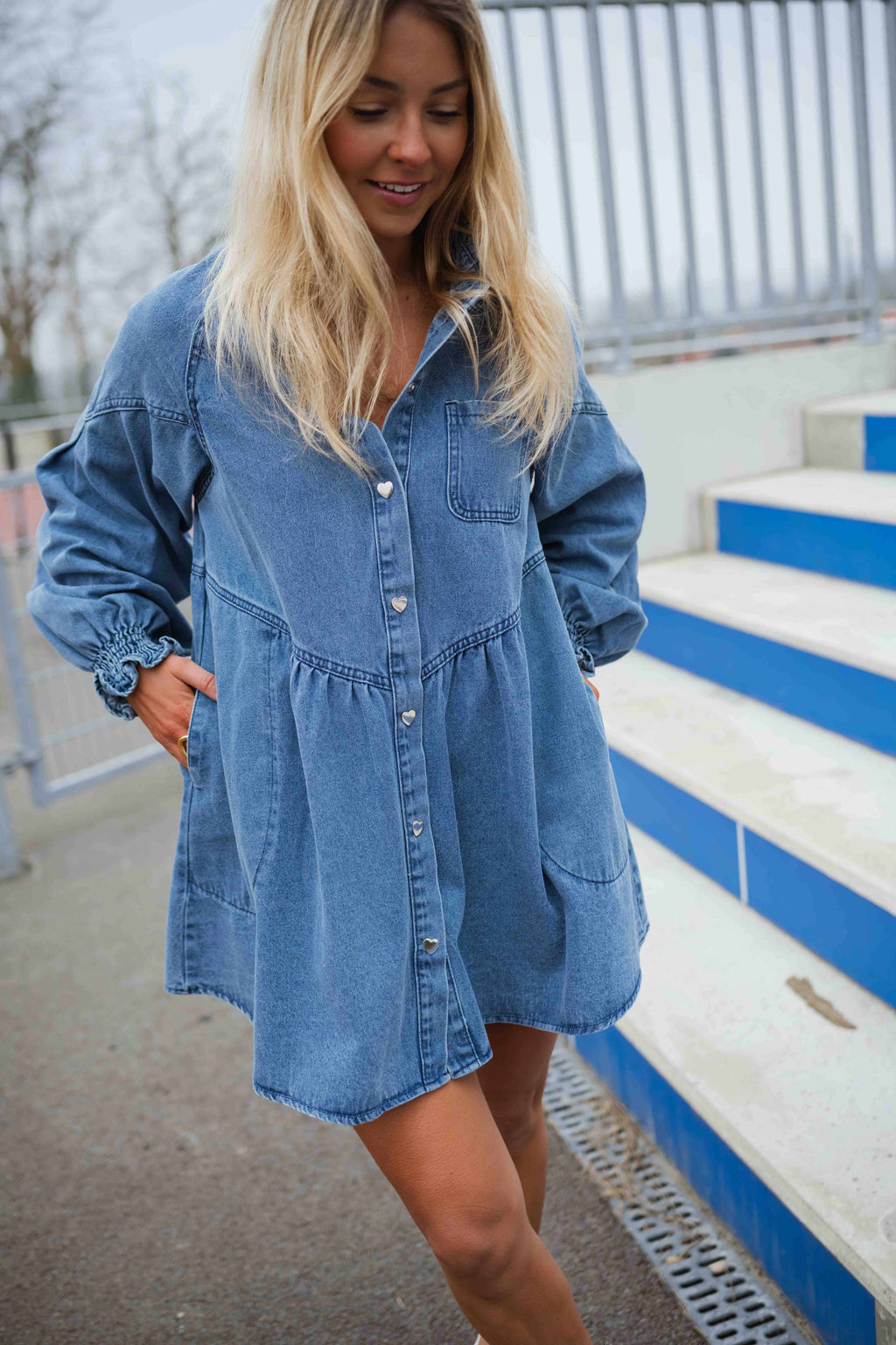 Hema dress - denim