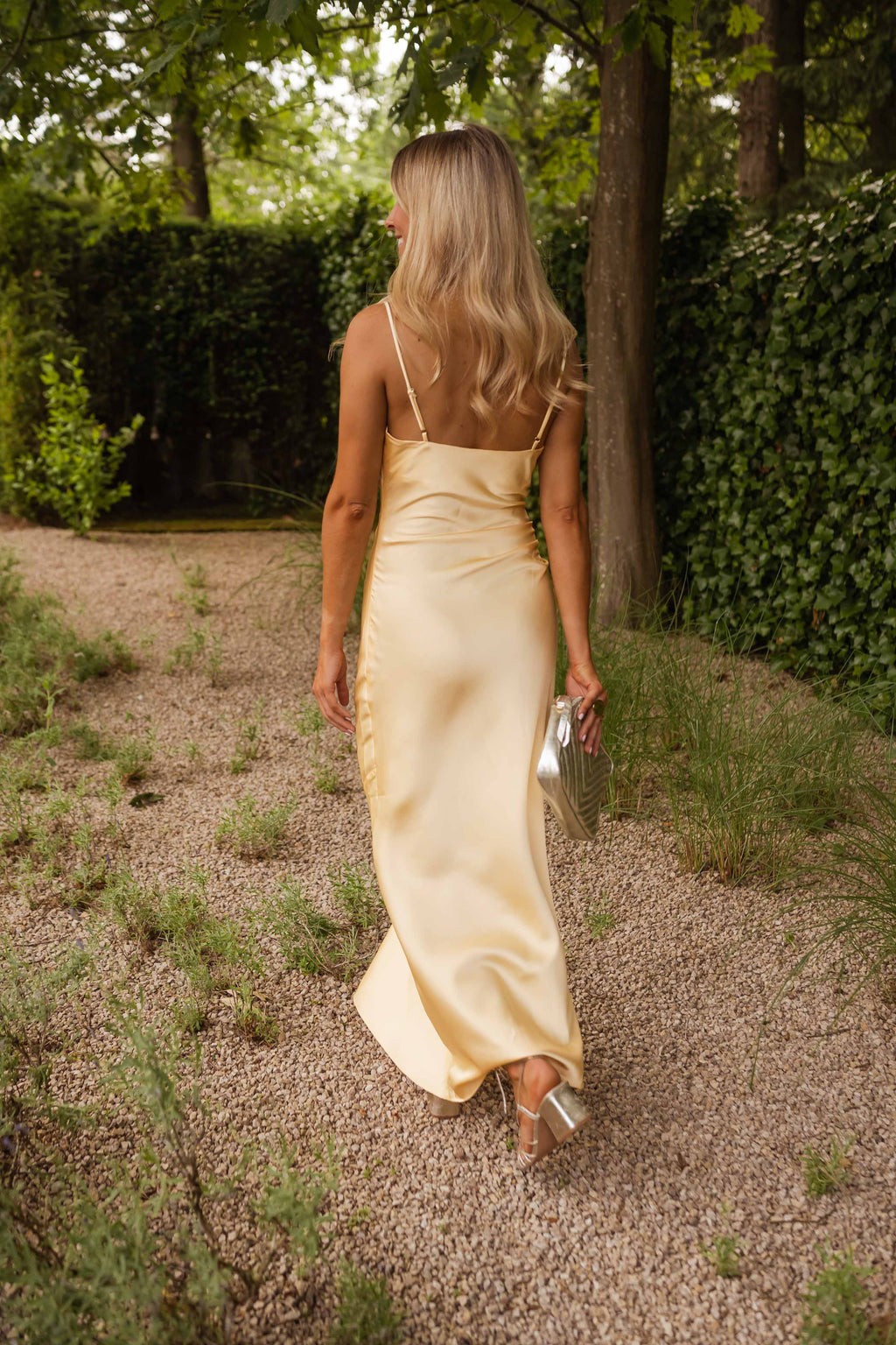 Laura Dress - Pale Yellow - Ceremony Easy Clothes Laura Dress - Pale Yellow - Ceremony Easy Clothes