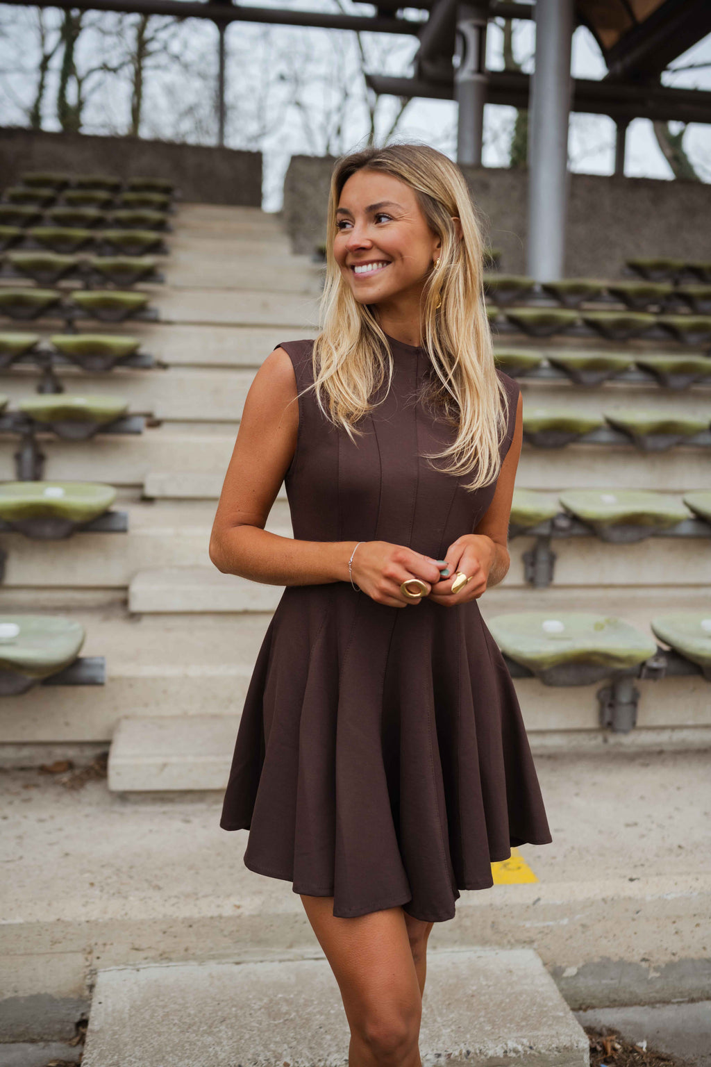 Robe Morgane - brune