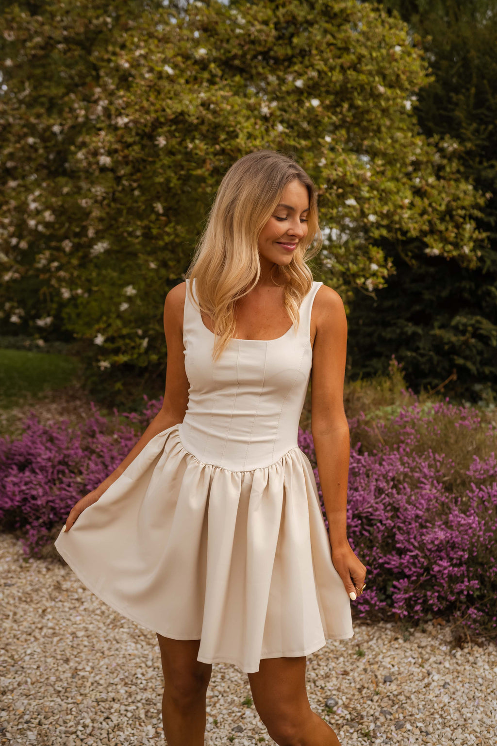 Robe Solene - beige