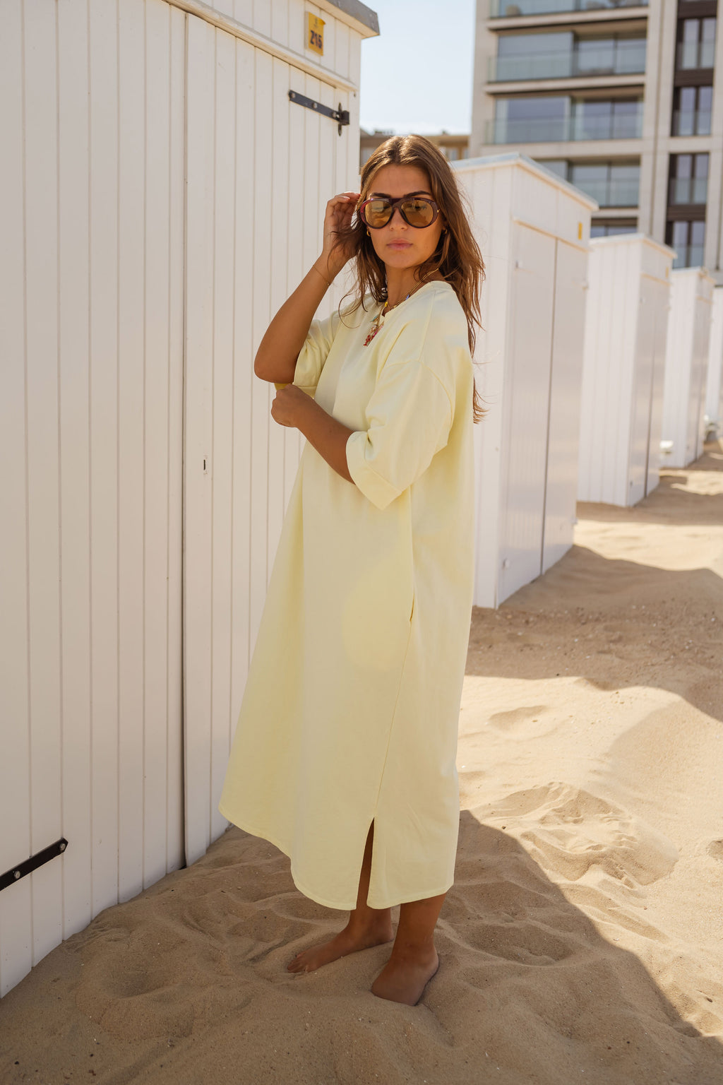 Robe Suzy - jaune