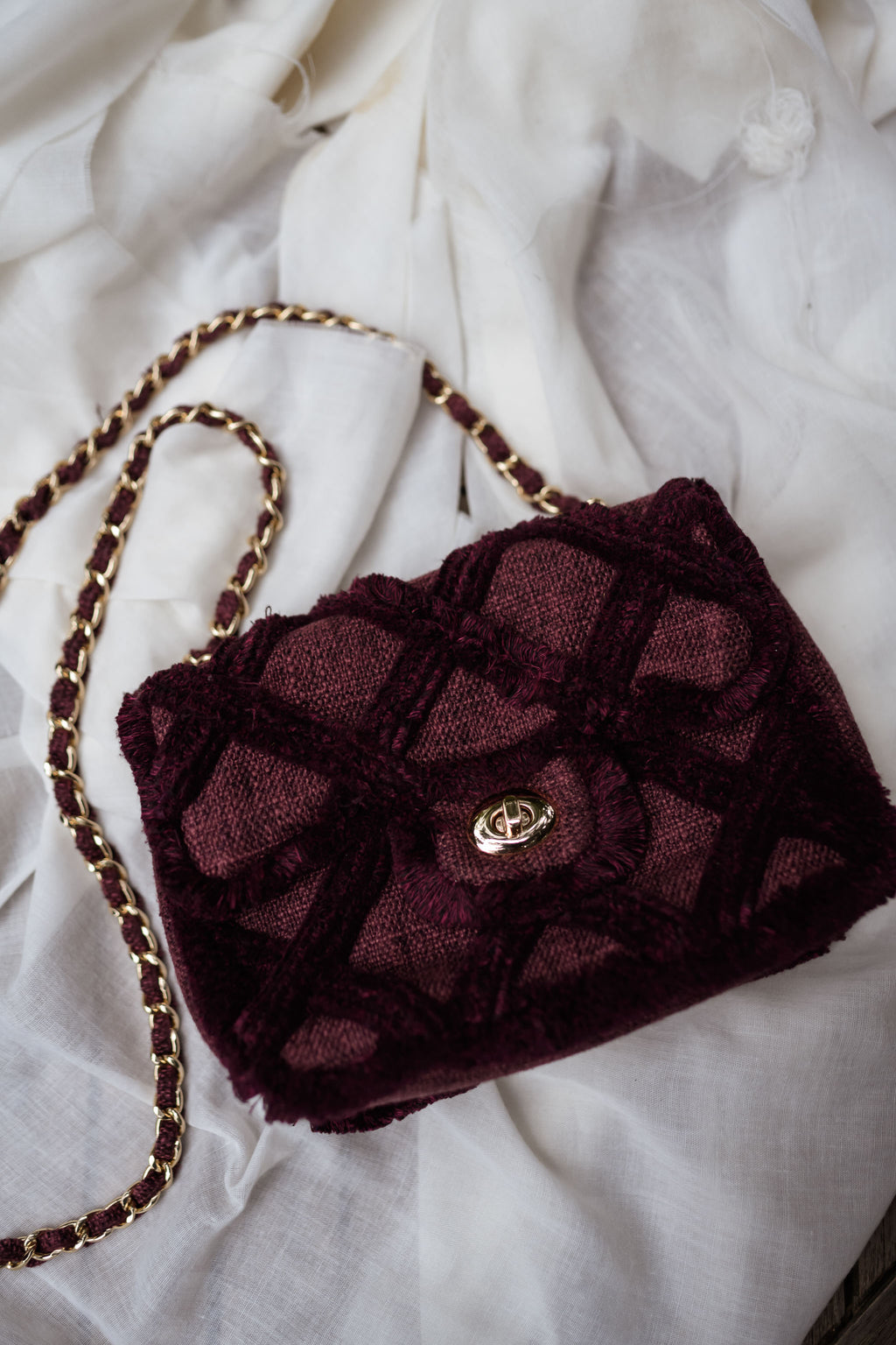 Sac Malon - bordeaux