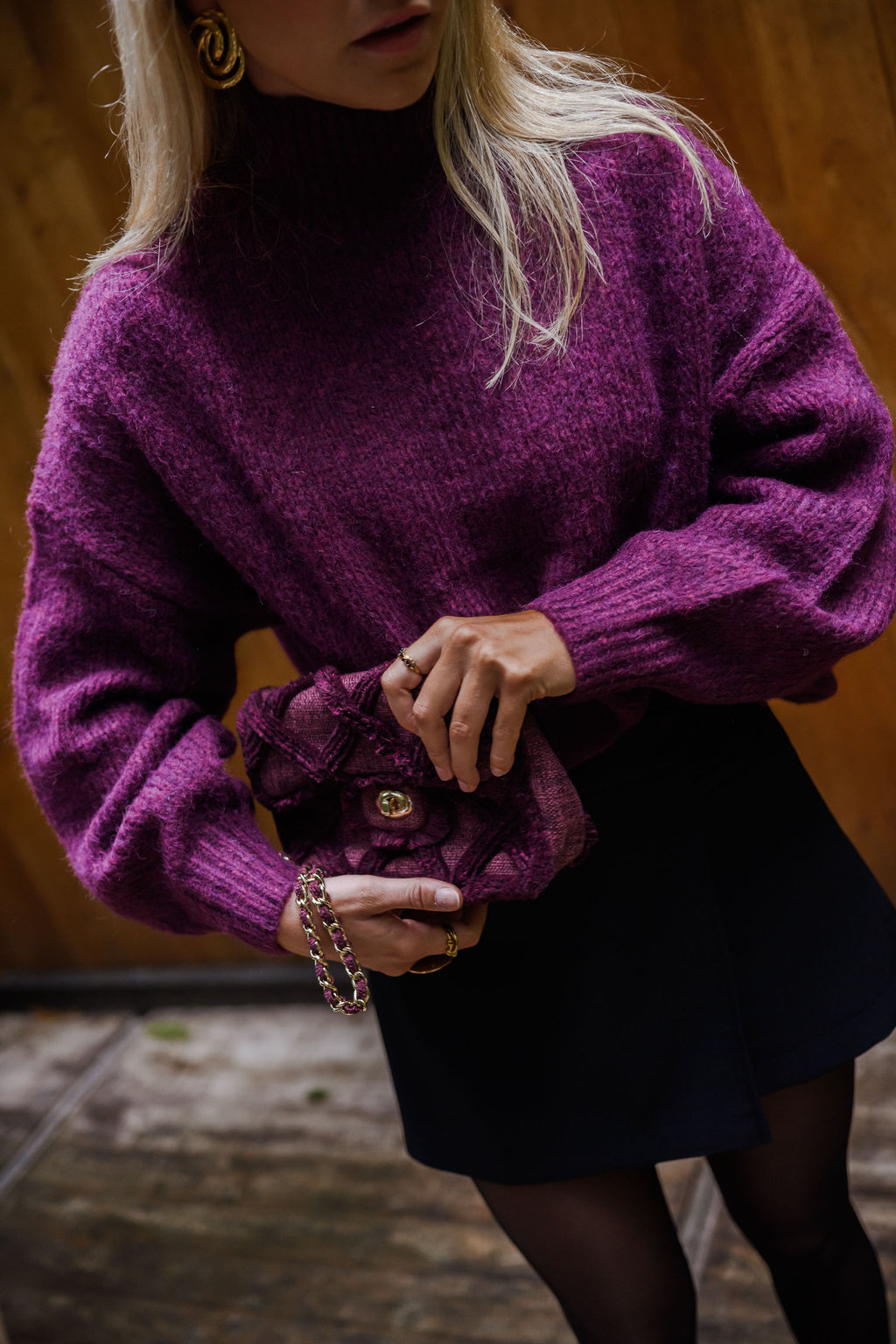 Sac Malon - bordeaux