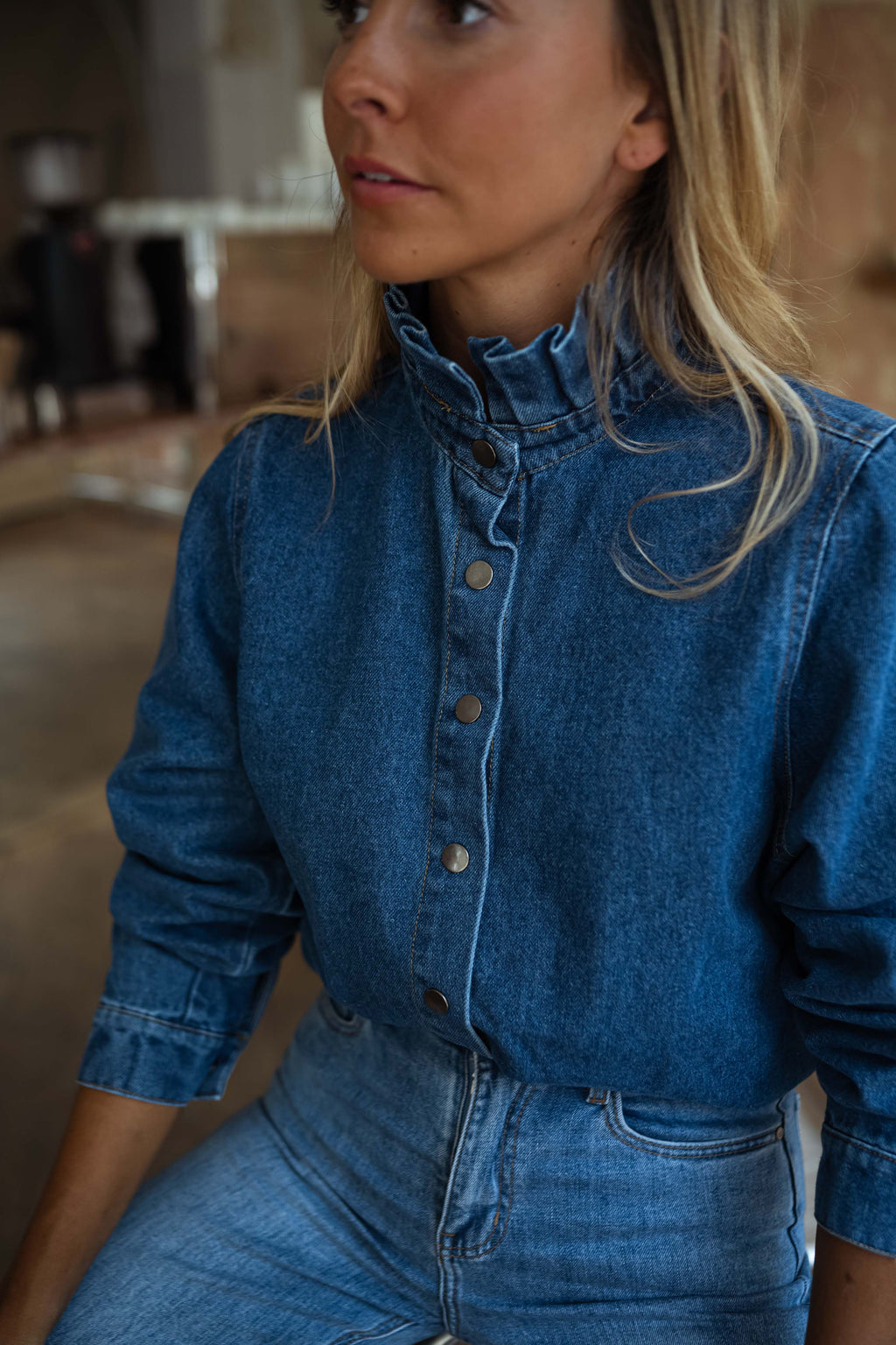 Surchemise Gabin - bleue