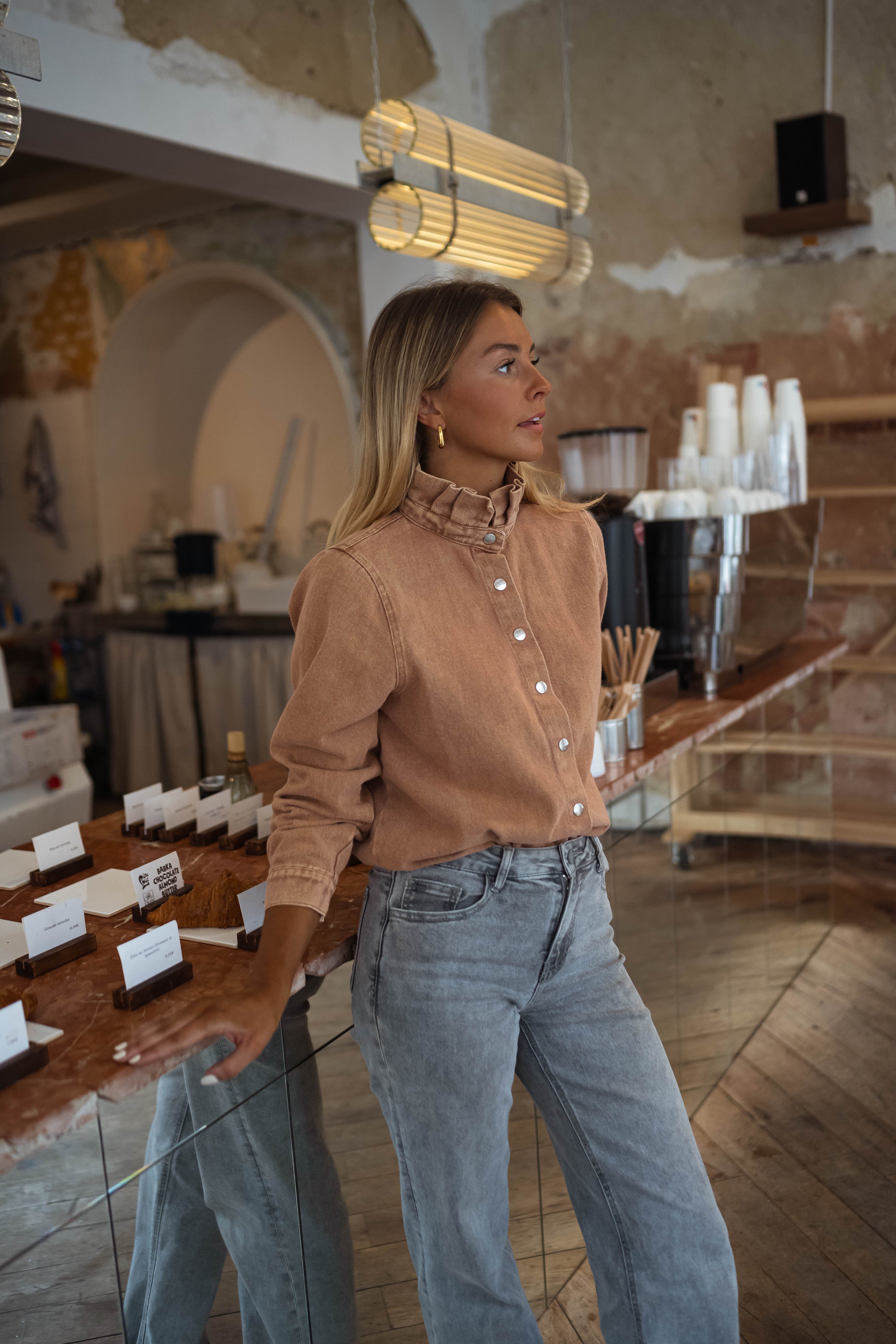 Surchemise Gabin - camel