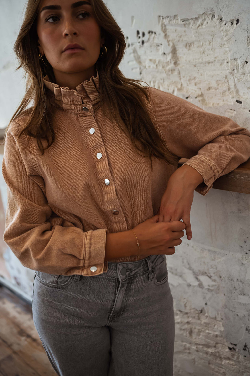 Surchemise Gabin - camel