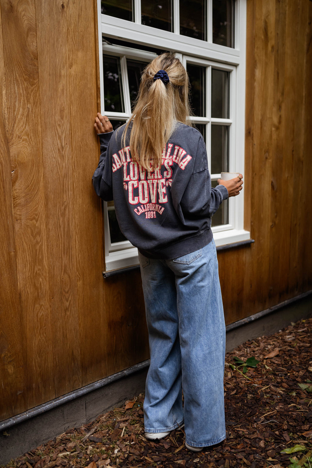 Sweat California - gris